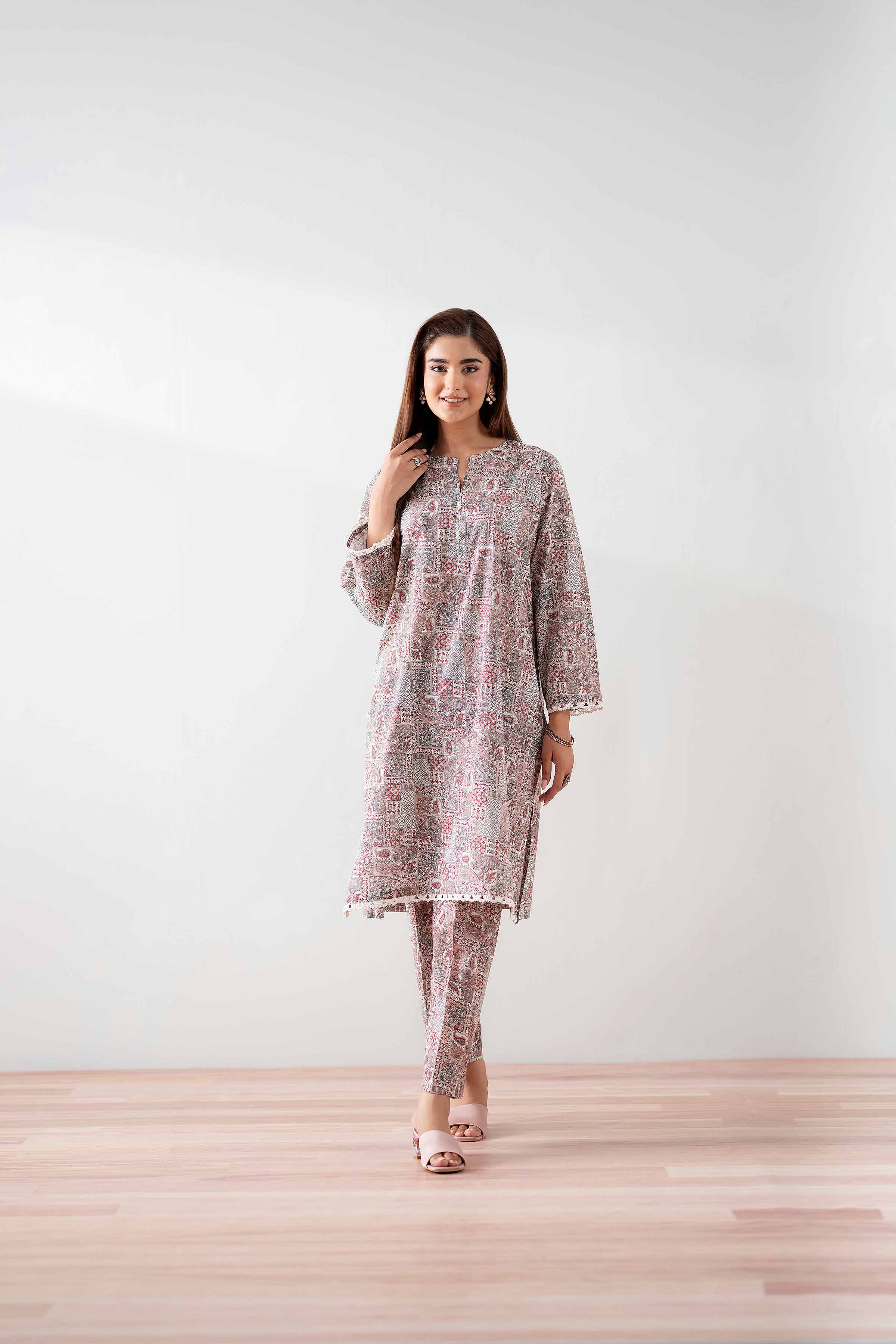 2 Piece - Printed Suit - PS25-231 - Image 5