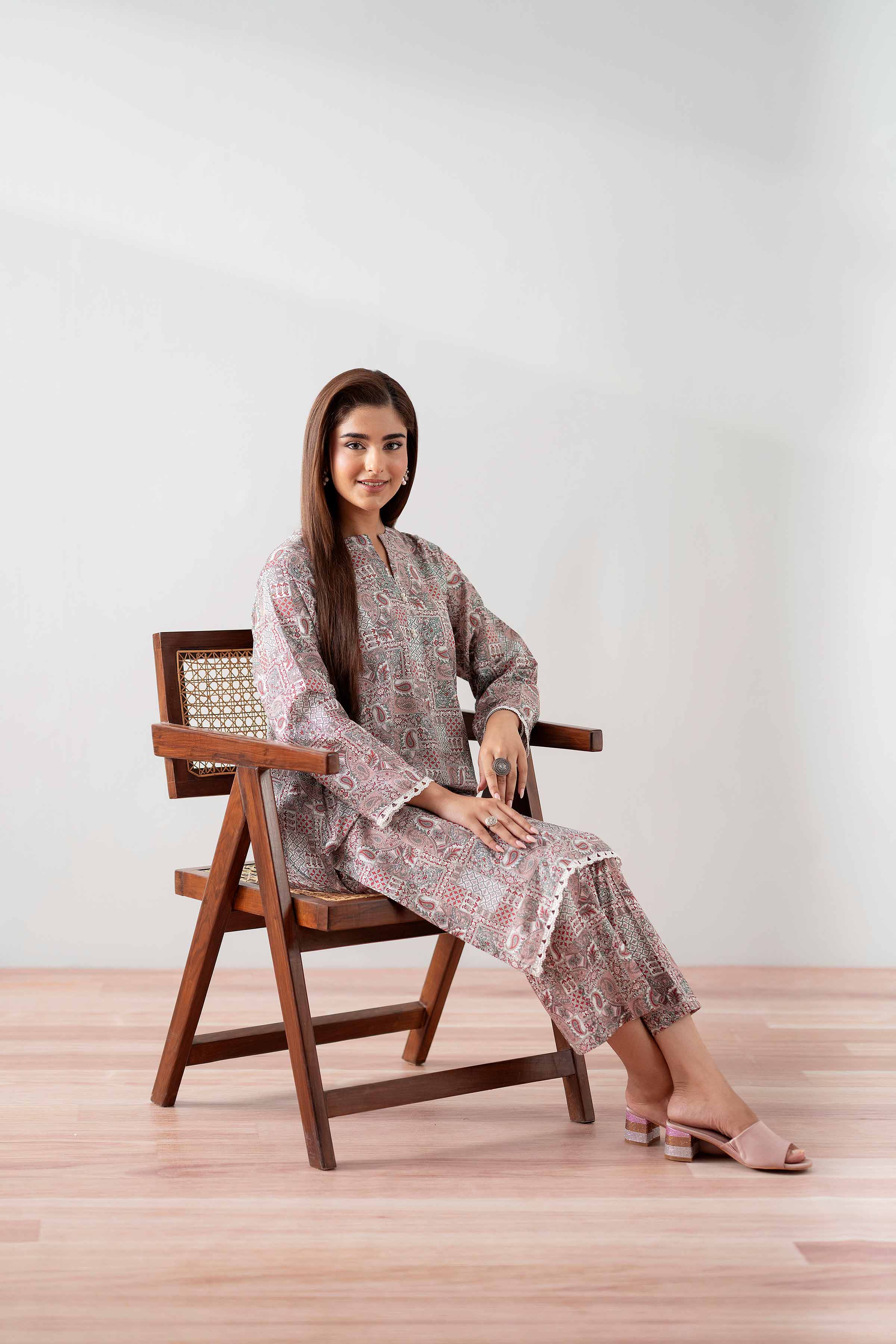 2 Piece - Printed Suit - PS25-231 - Image 6