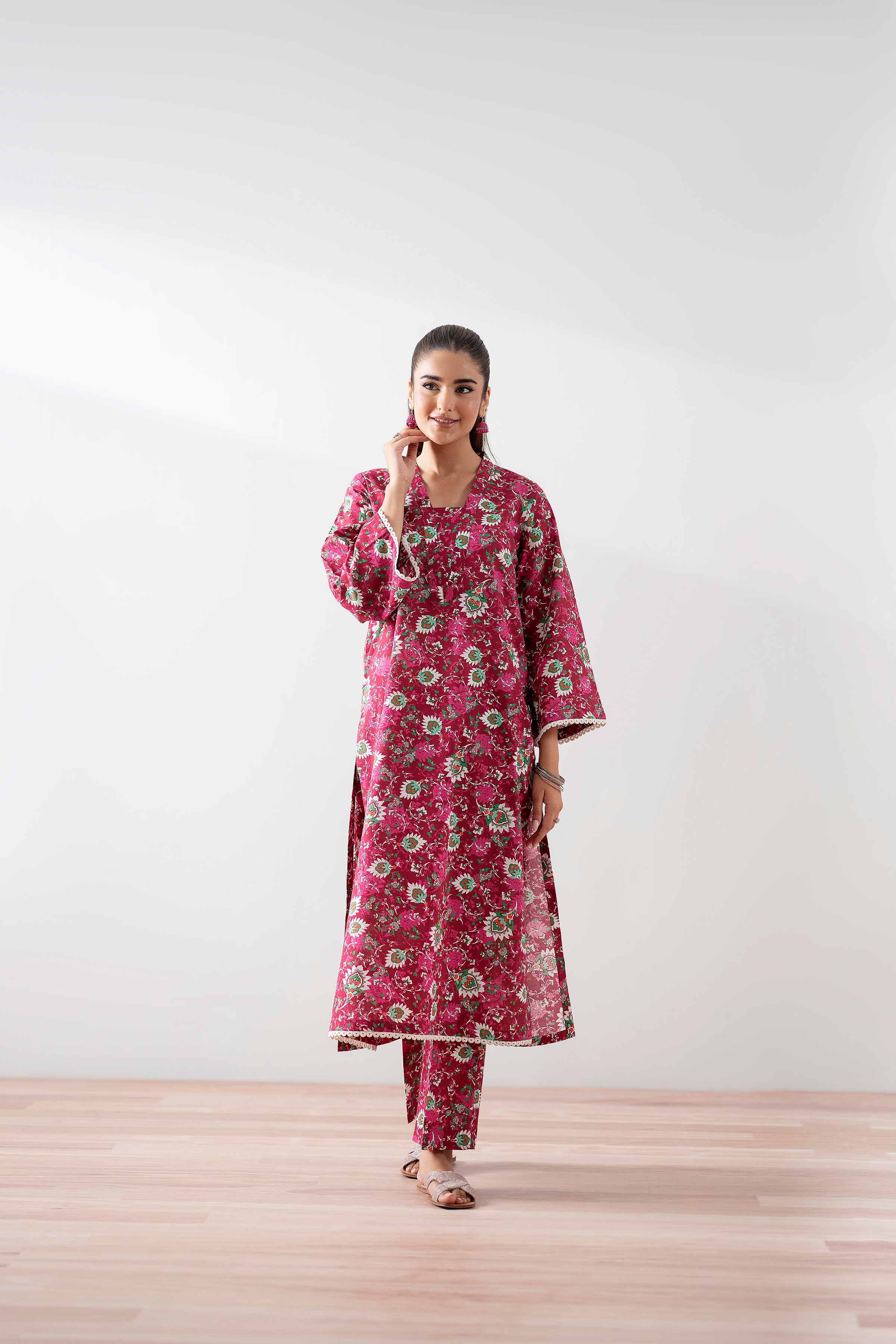 2 Piece - Printed Suit - PS25-233 - Image 4