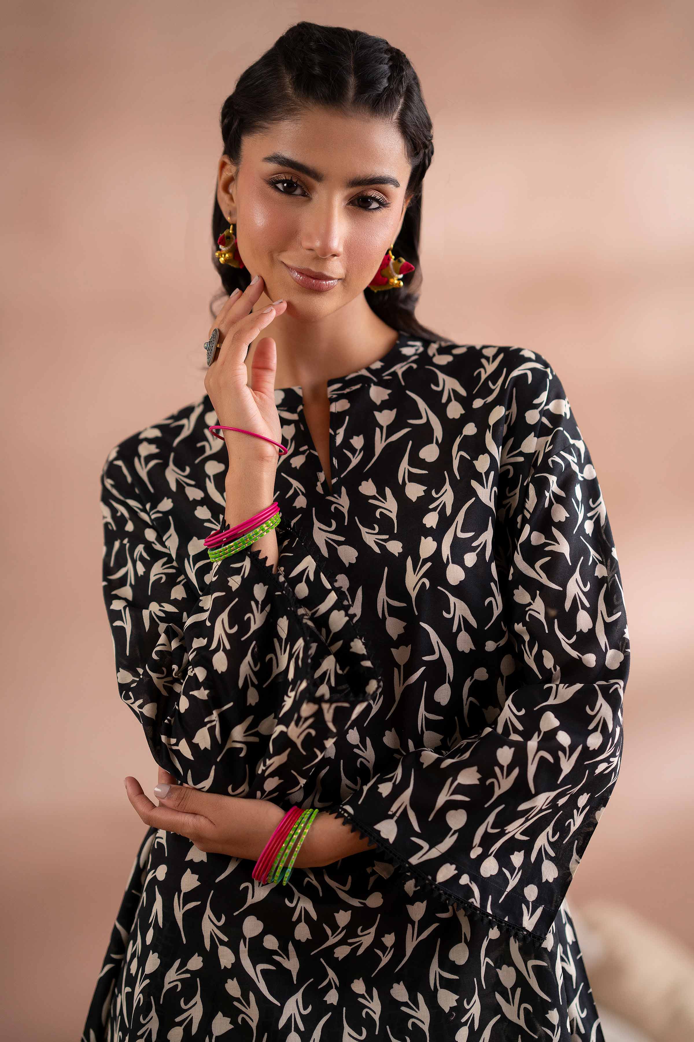 2 Piece - Printed Suit - PS25-252 - Image 5