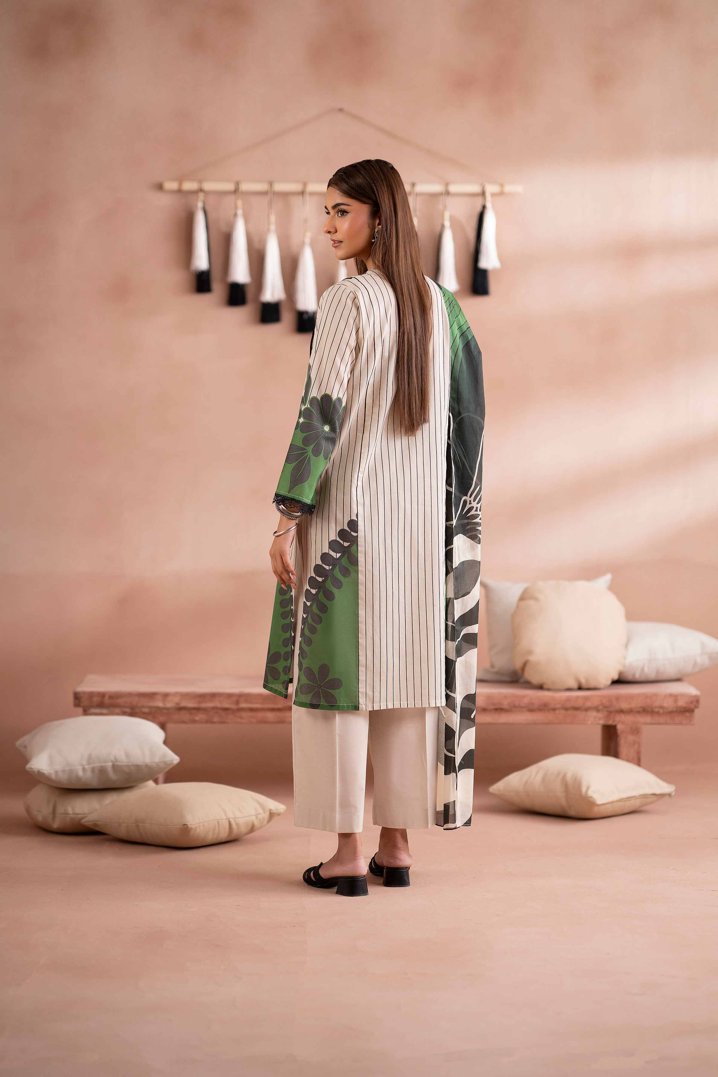 3 Piece - Printed Suit - PS25-255 - Image 9