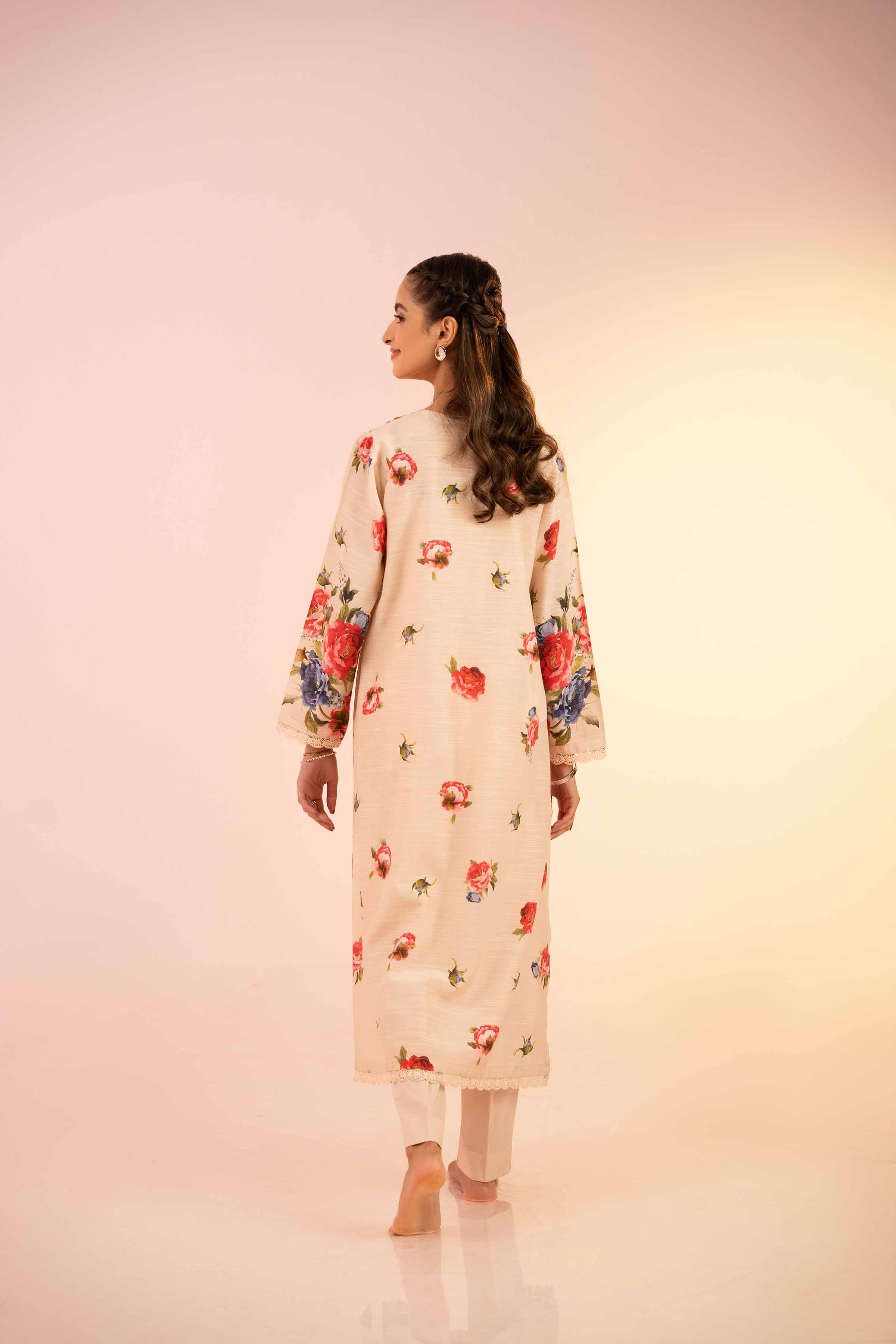 2 Piece - Printed Suit - PS25-76 - Image 3