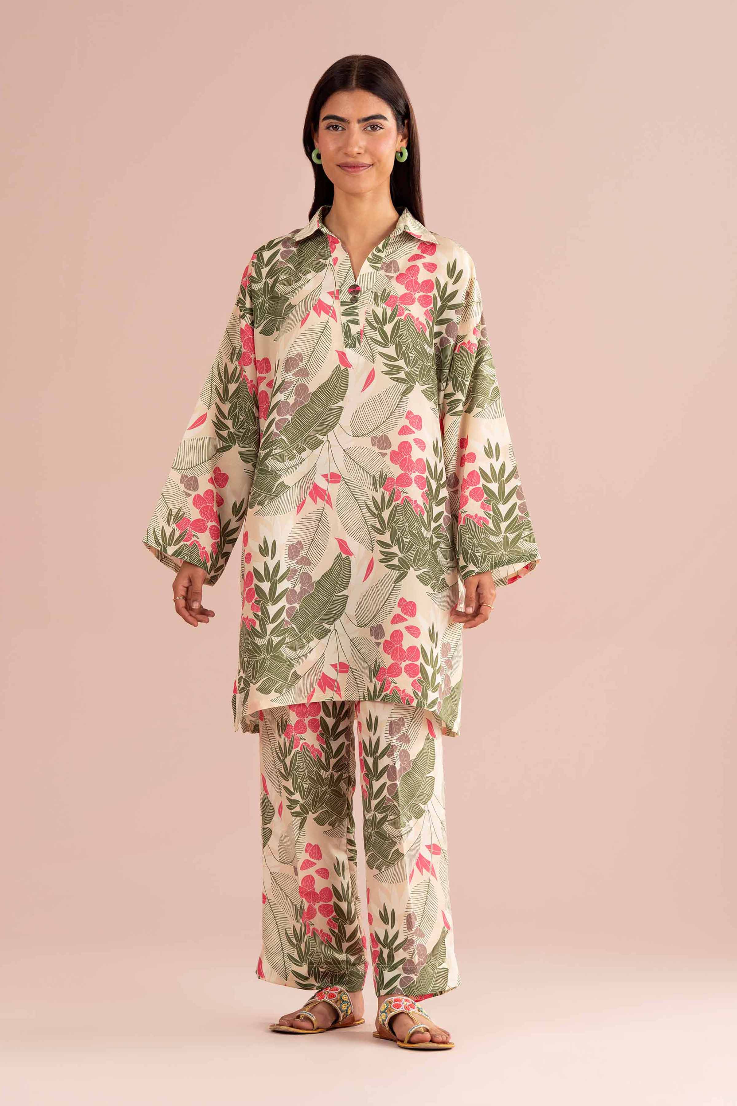 2 Piece - Printed Suit - PS26-68