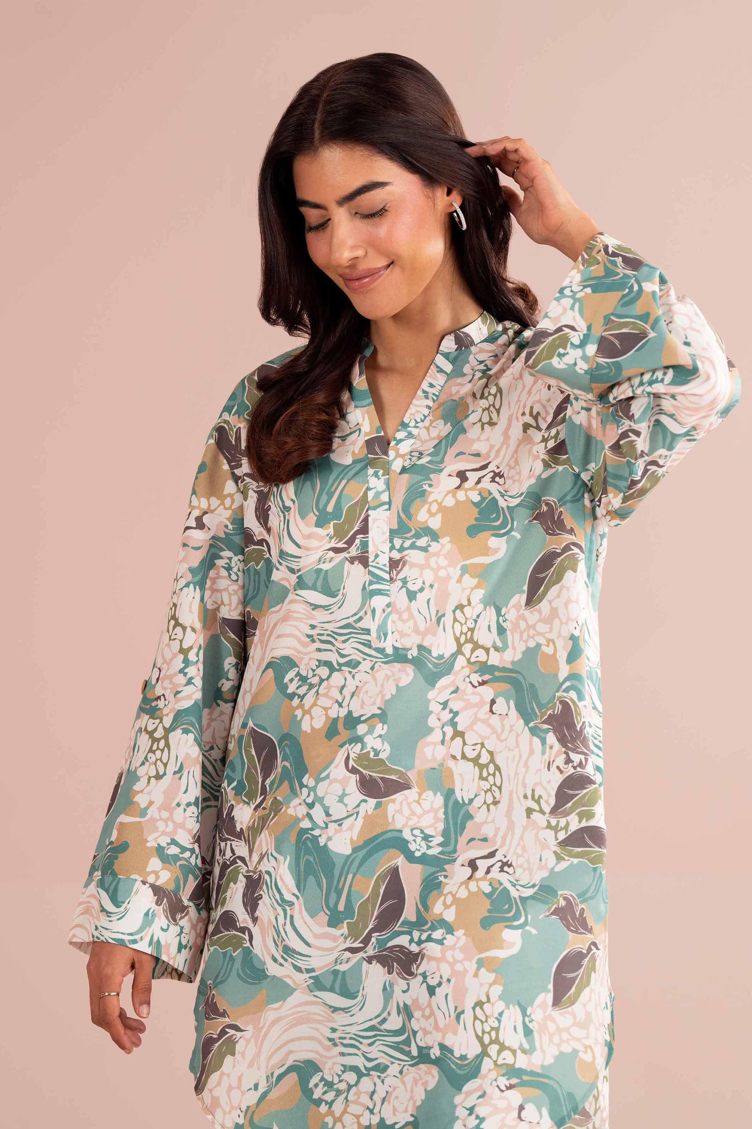 2 Piece - Printed Suit - PS26-71 - Image 2