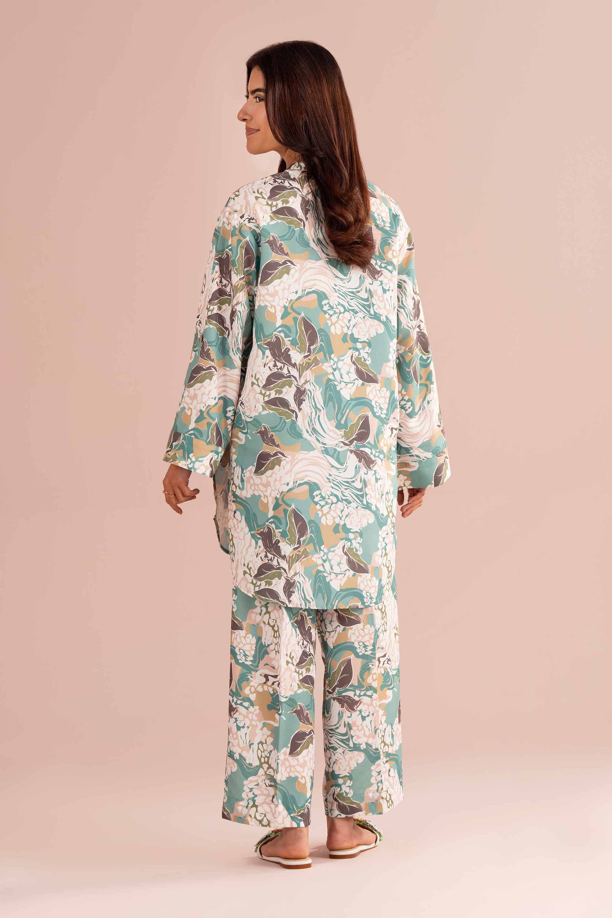 2 Piece - Printed Suit - PS26-71 - Image 4