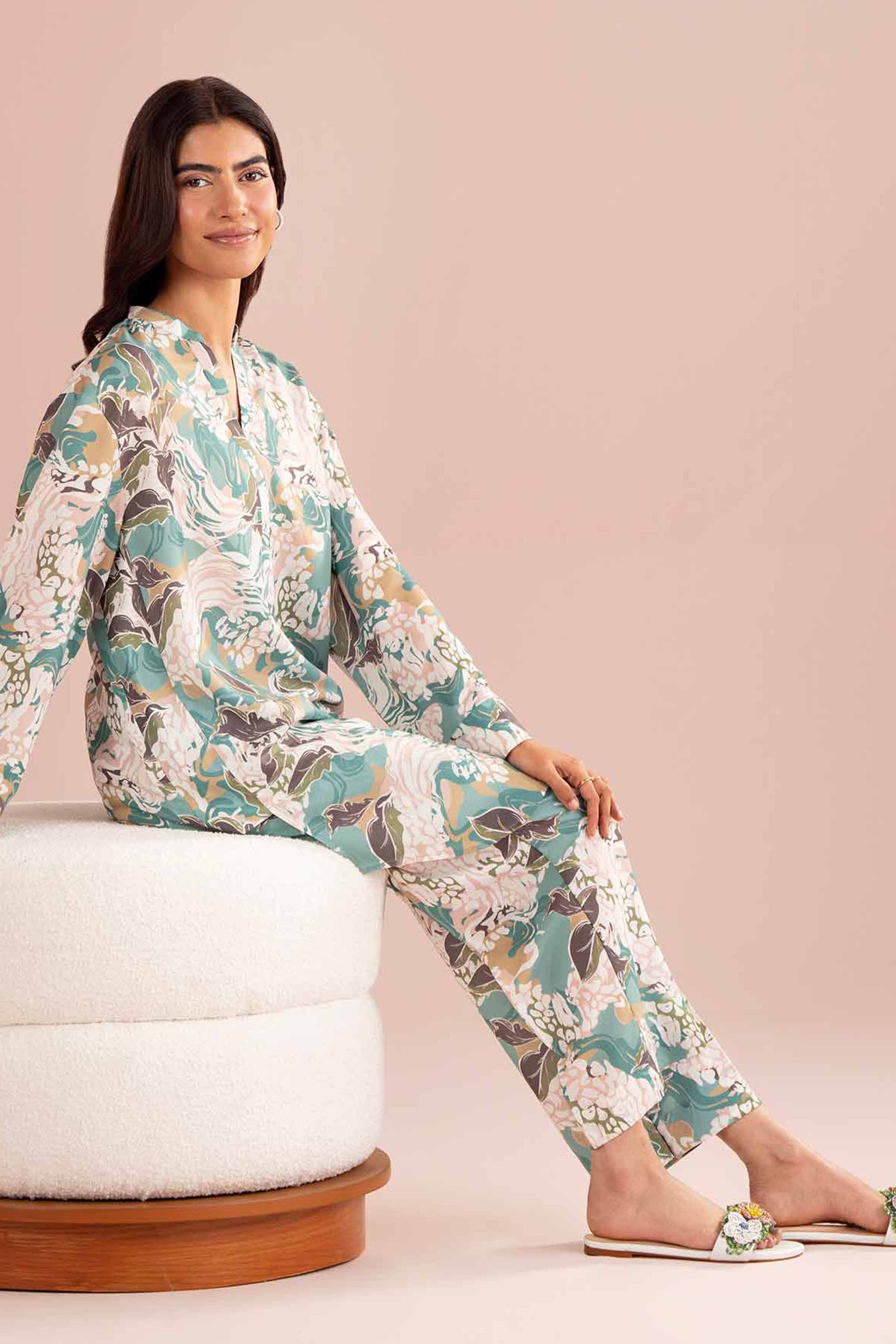 2 Piece - Printed Suit - PS26-71 - Image 5