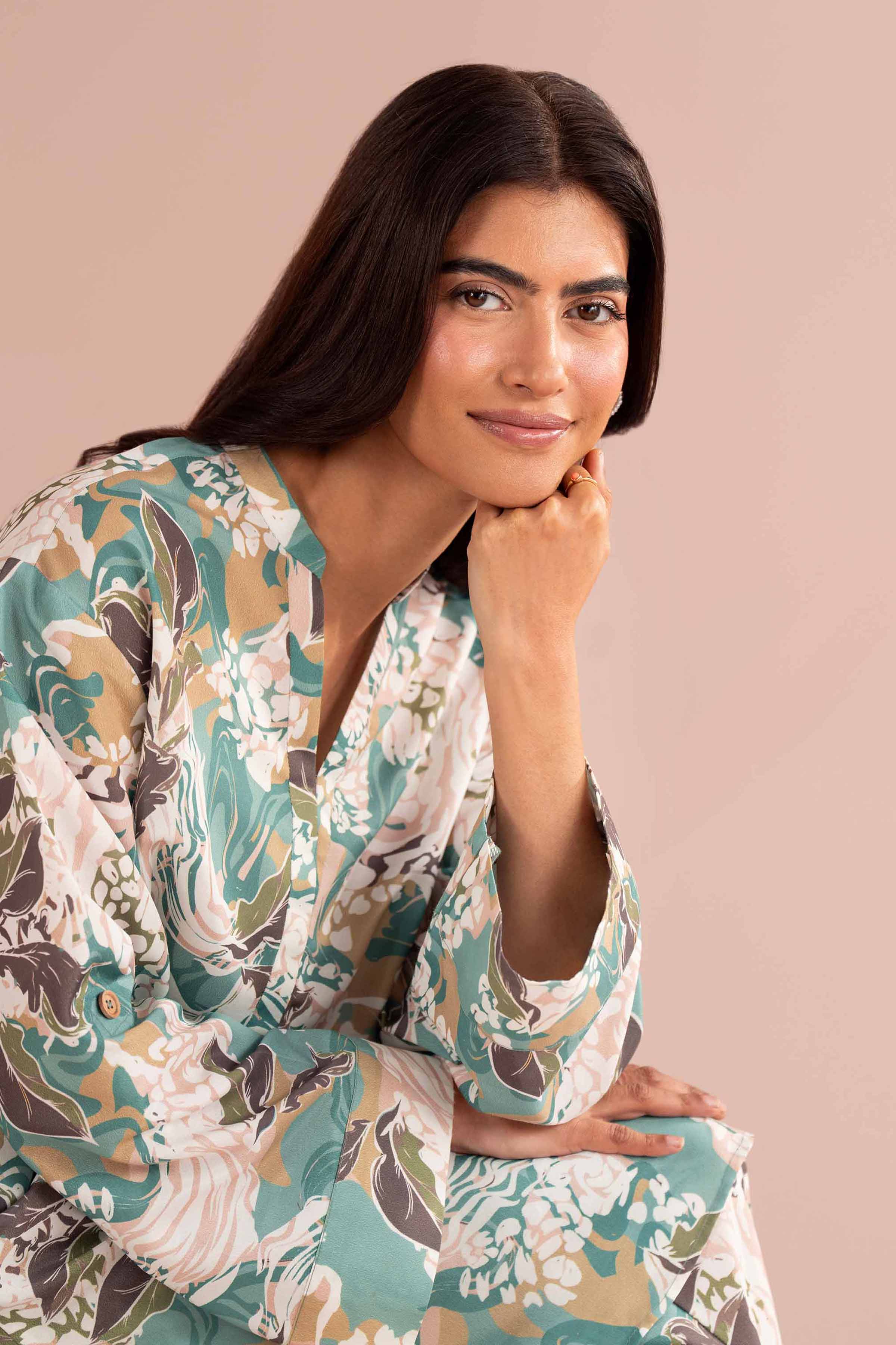 2 Piece - Printed Suit - PS26-71 - Image 8