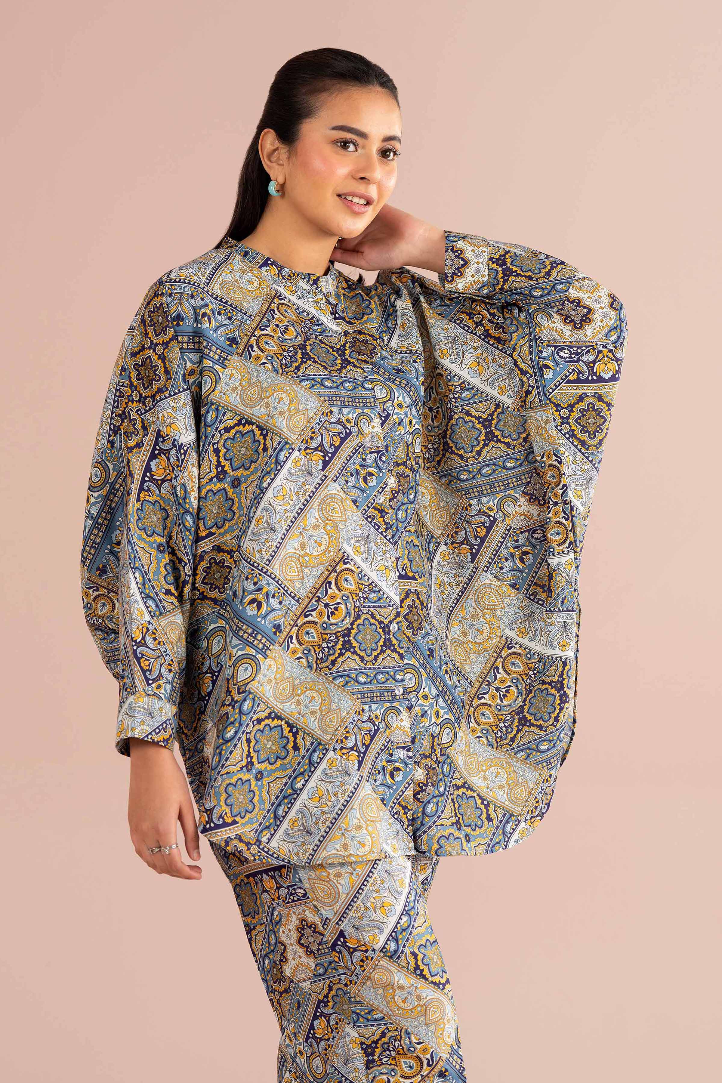 2 Piece - Printed Suit - PS26-77