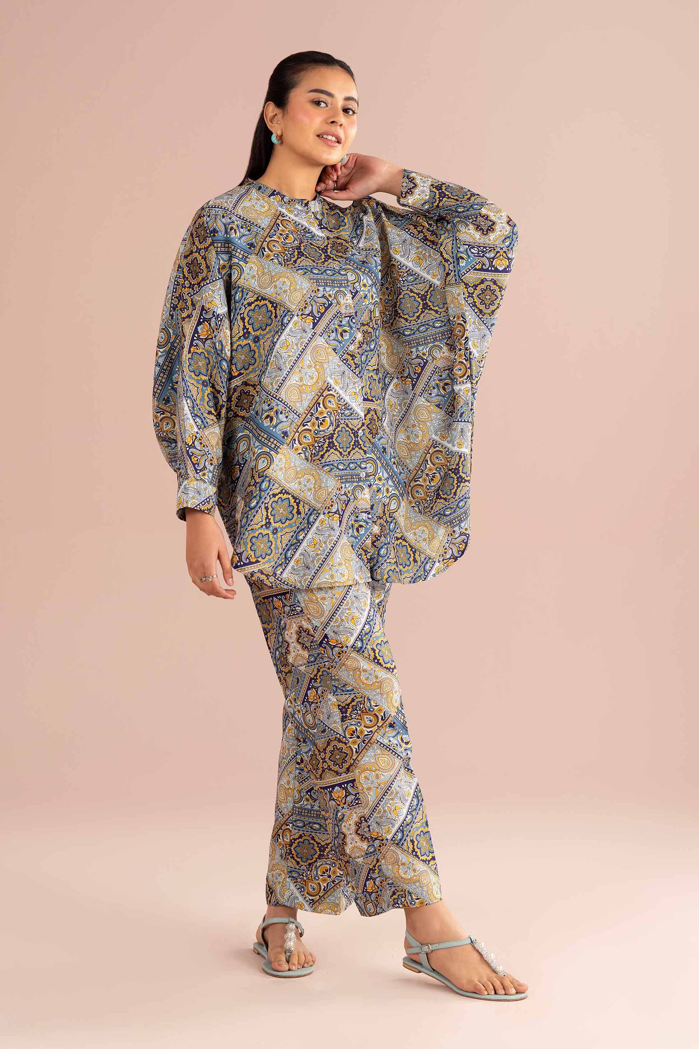 2 Piece - Printed Suit - PS26-77 - Image 5