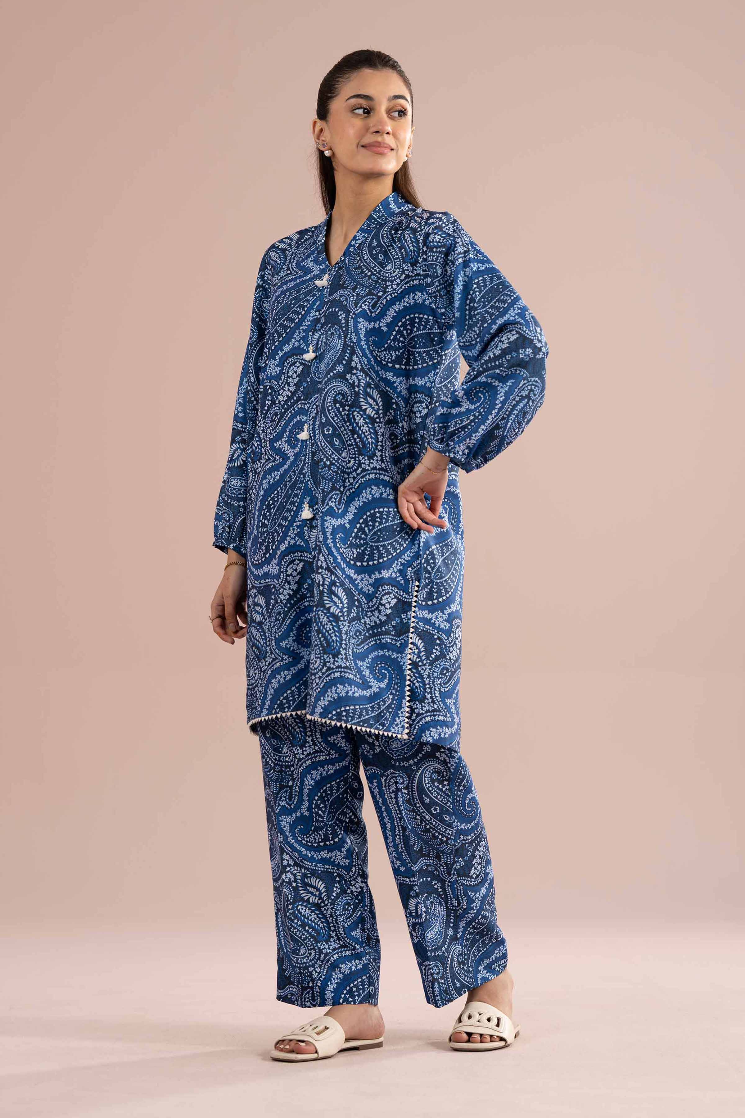 2 Piece - Printed Suit - PS26-78