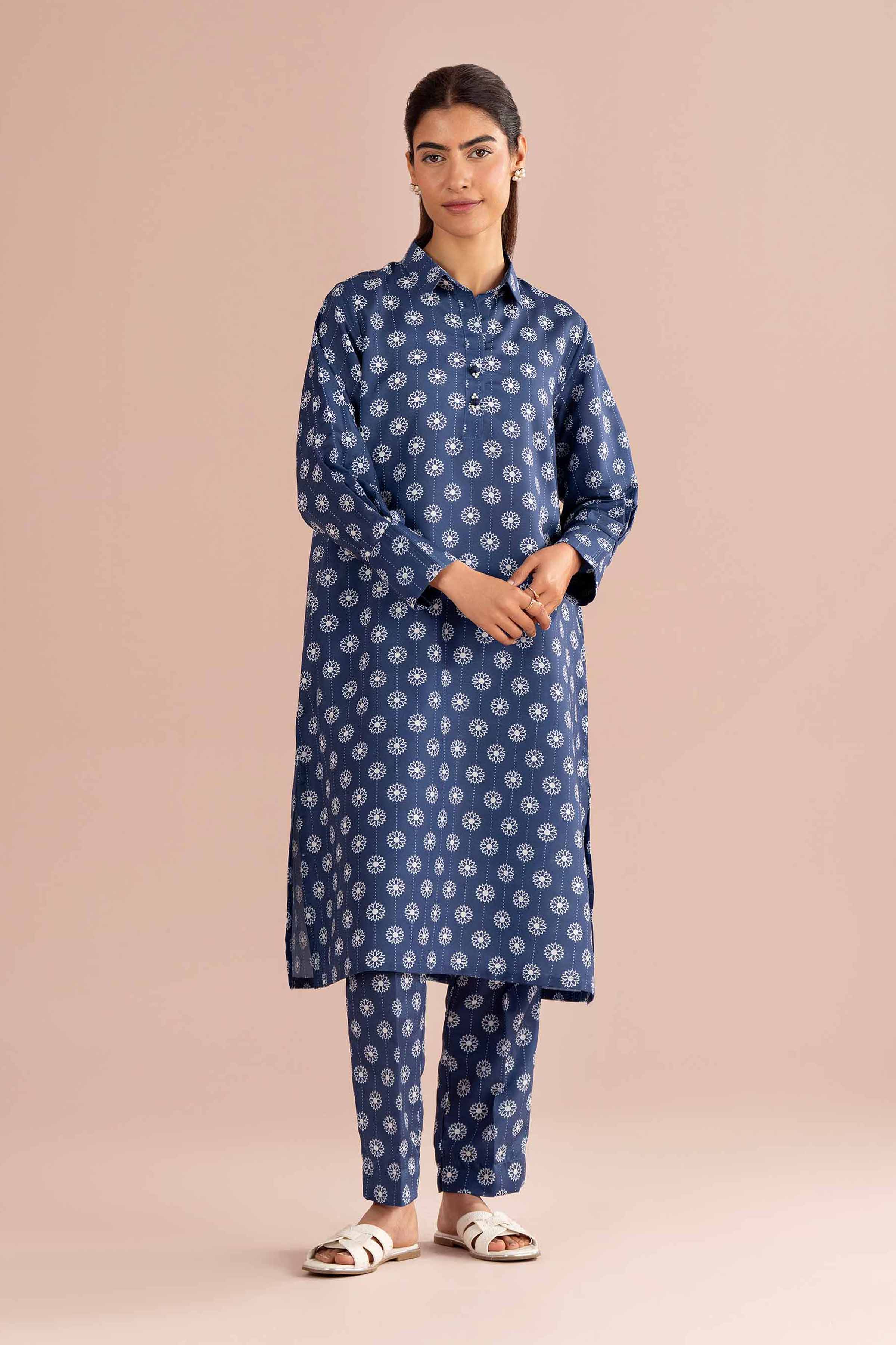 2 Piece - Printed Suit - PS26-82