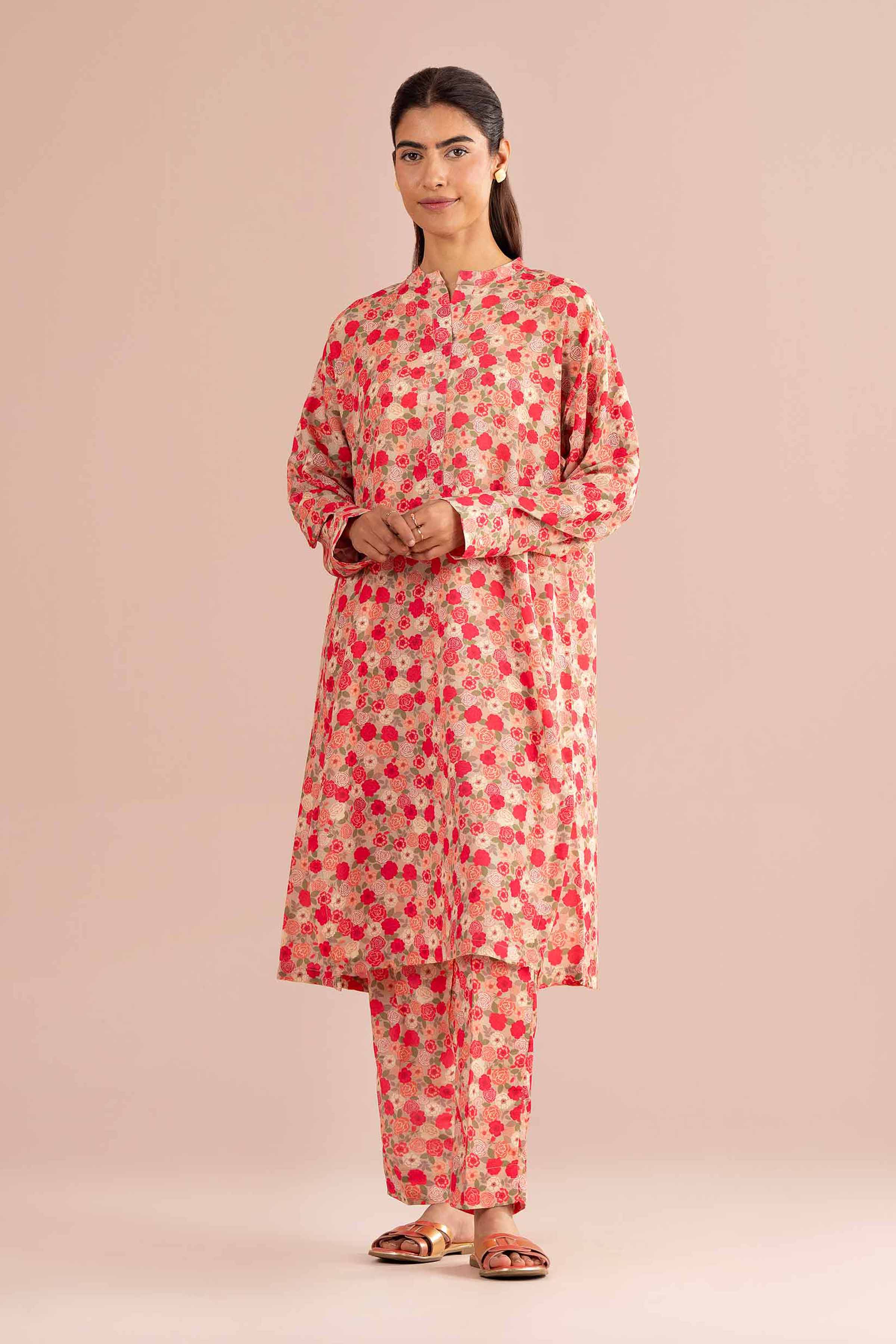 2 Piece - Printed Suit - PS26-83 - Image 3