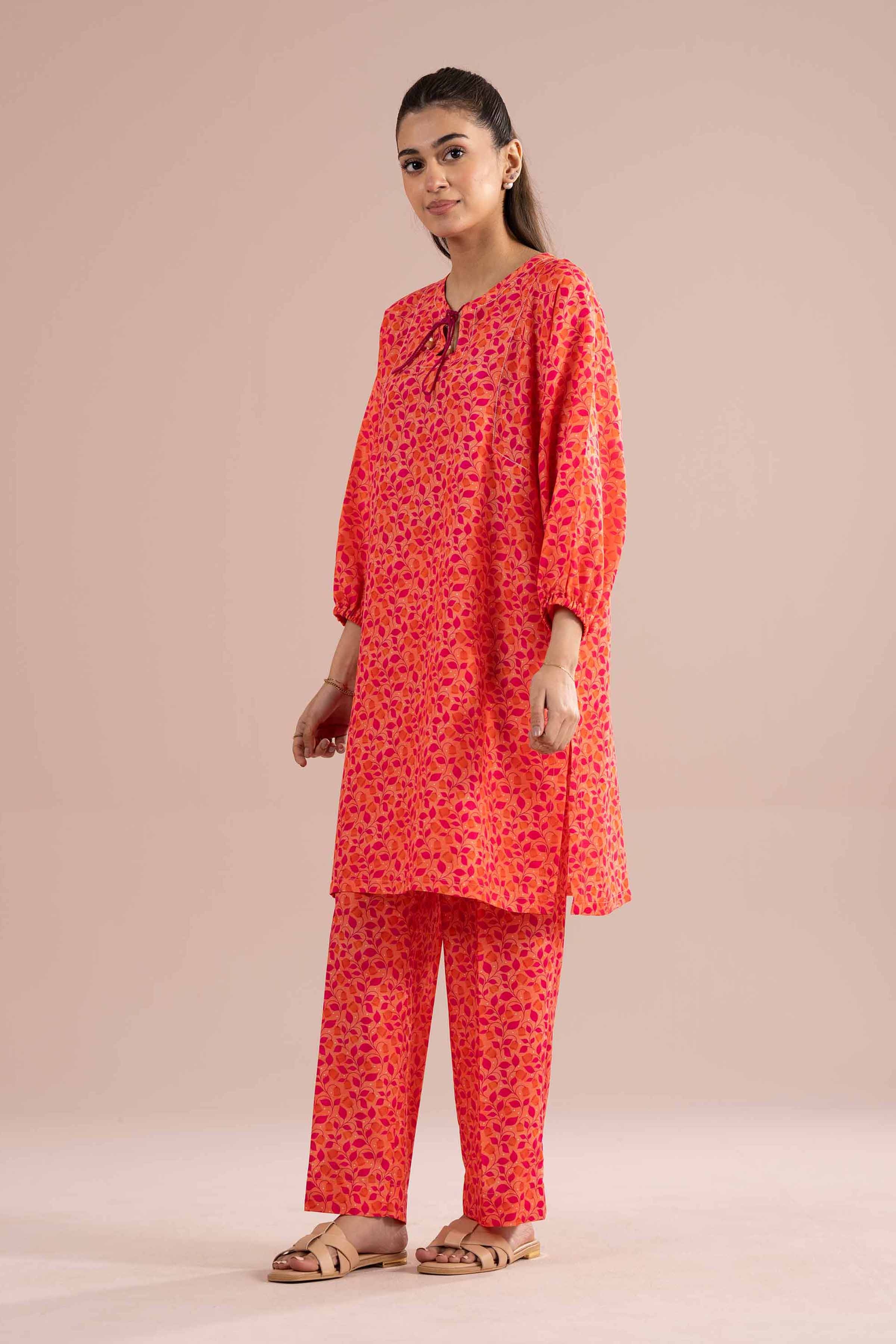 2 Piece - Printed Suit - PS26-89 - Image 3