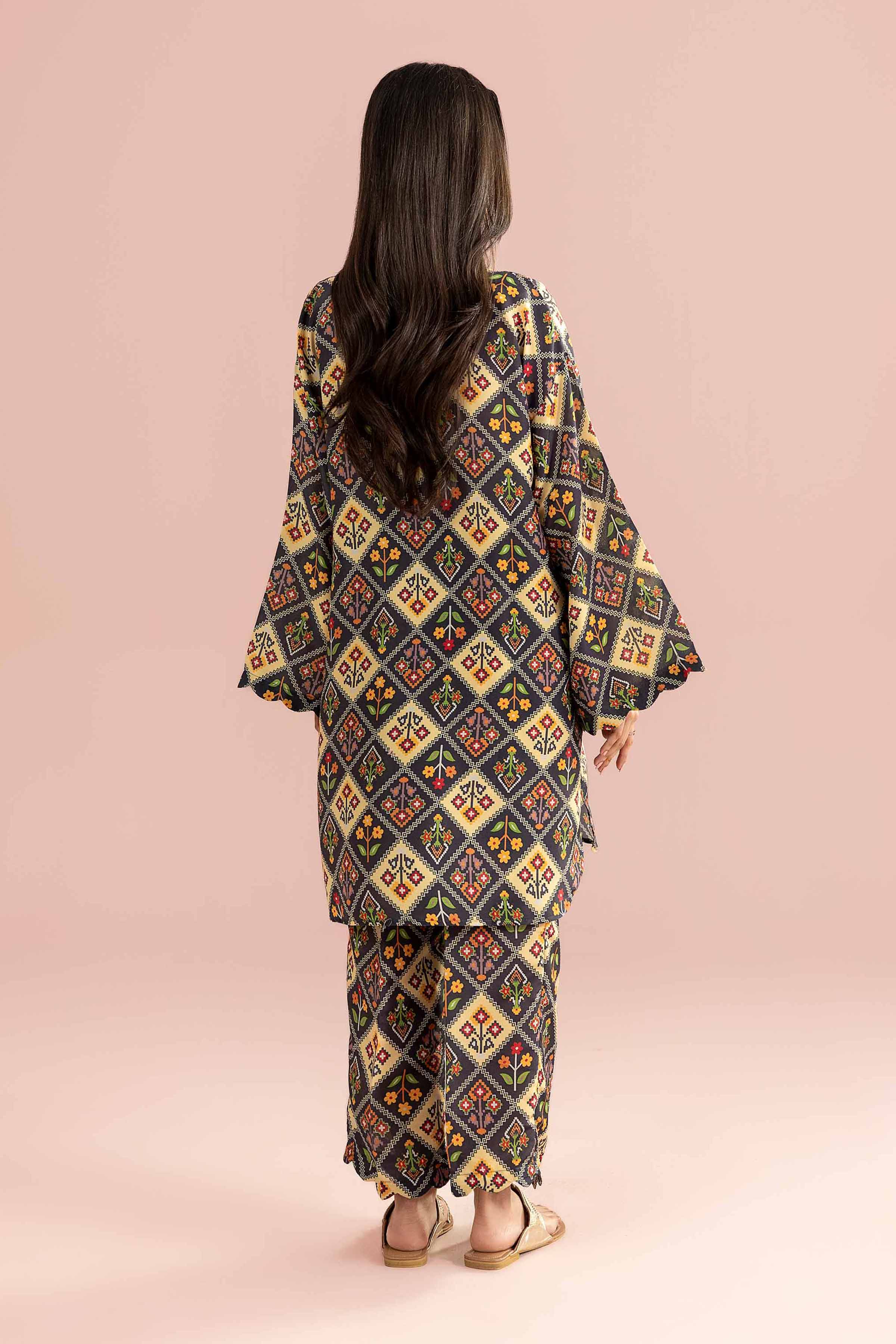 2 Piece - Printed Suit - PS26-90 - Image 3