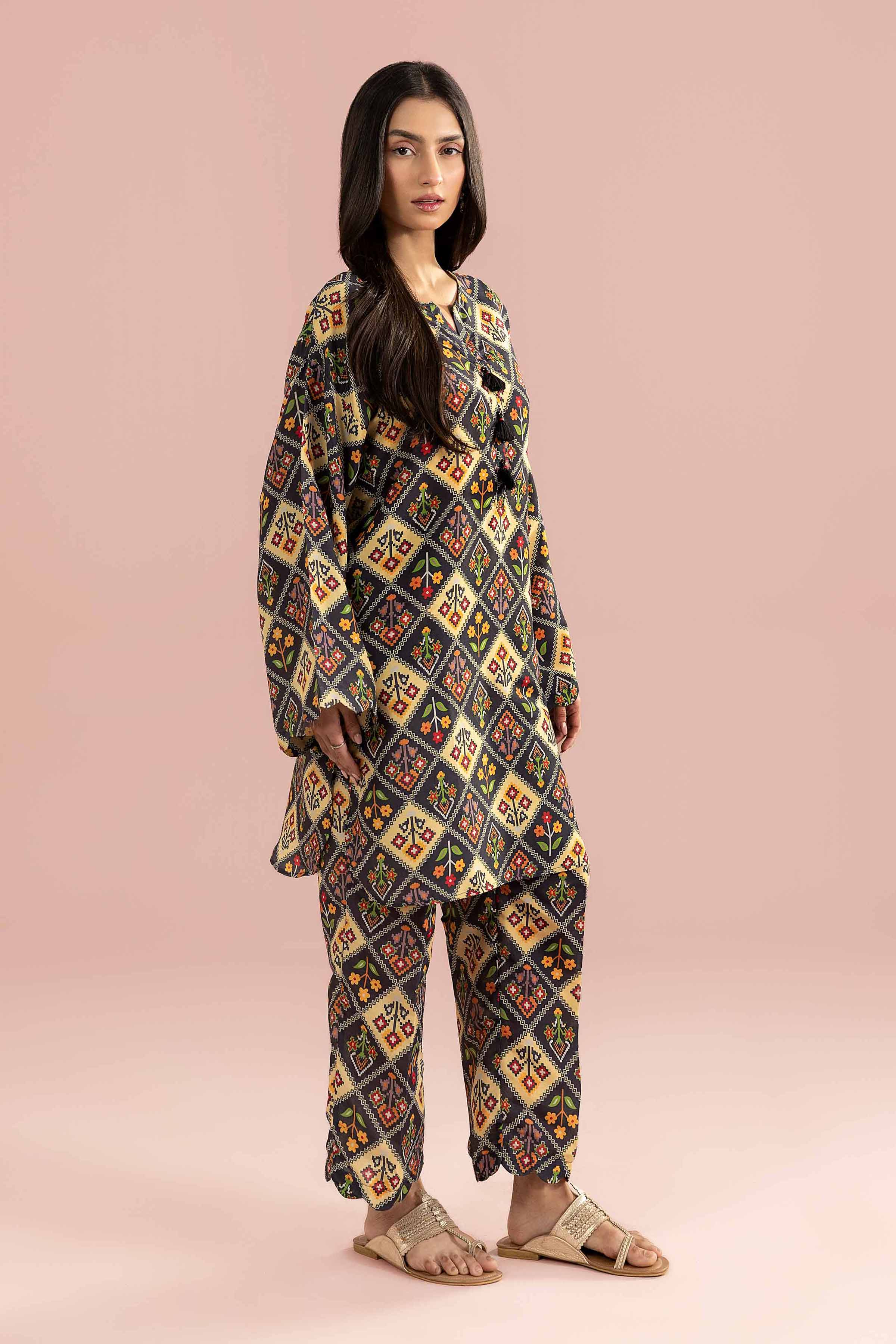 2 Piece - Printed Suit - PS26-90 - Image 4