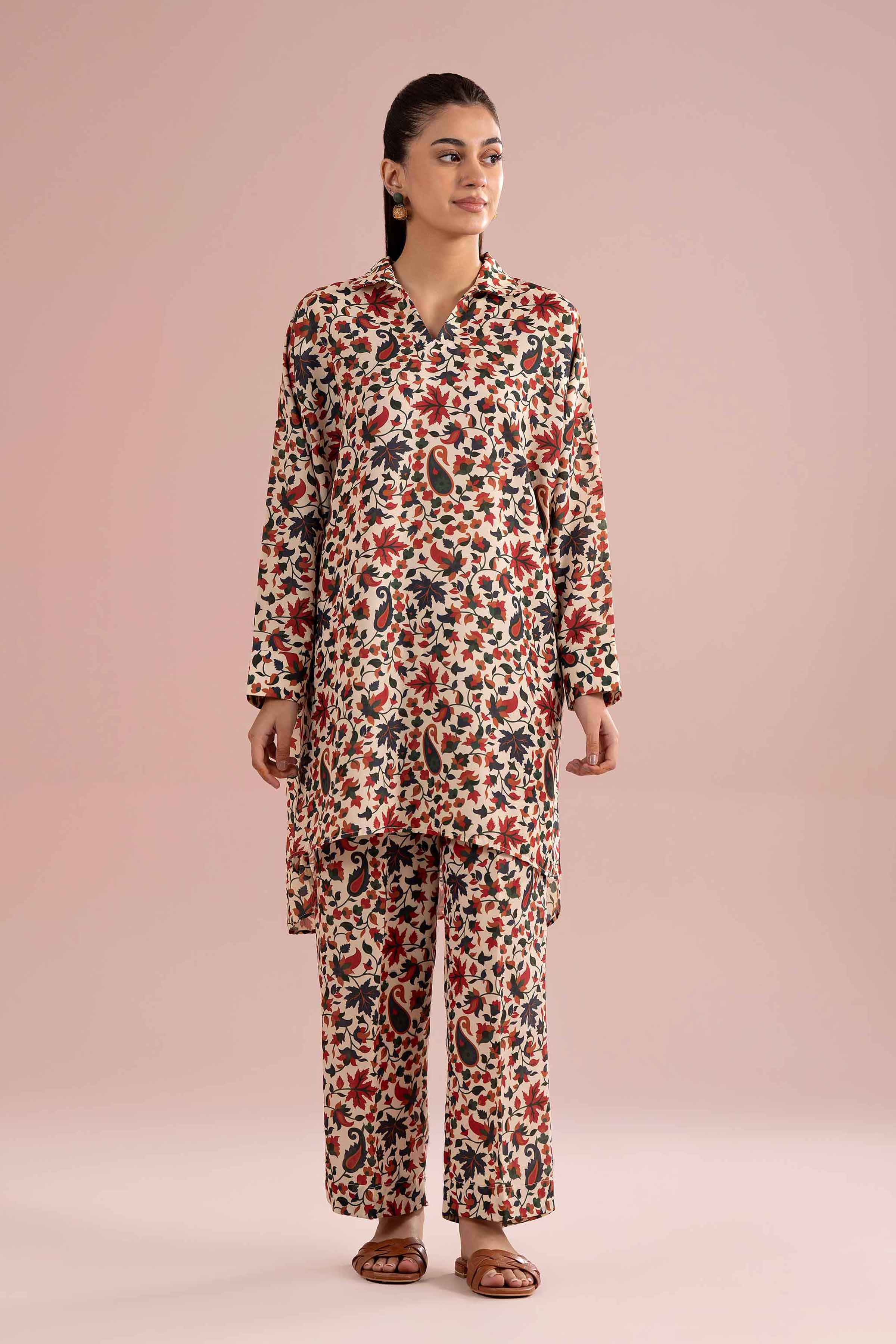 2 Piece - Printed Suit - PS26-91 - Image 3