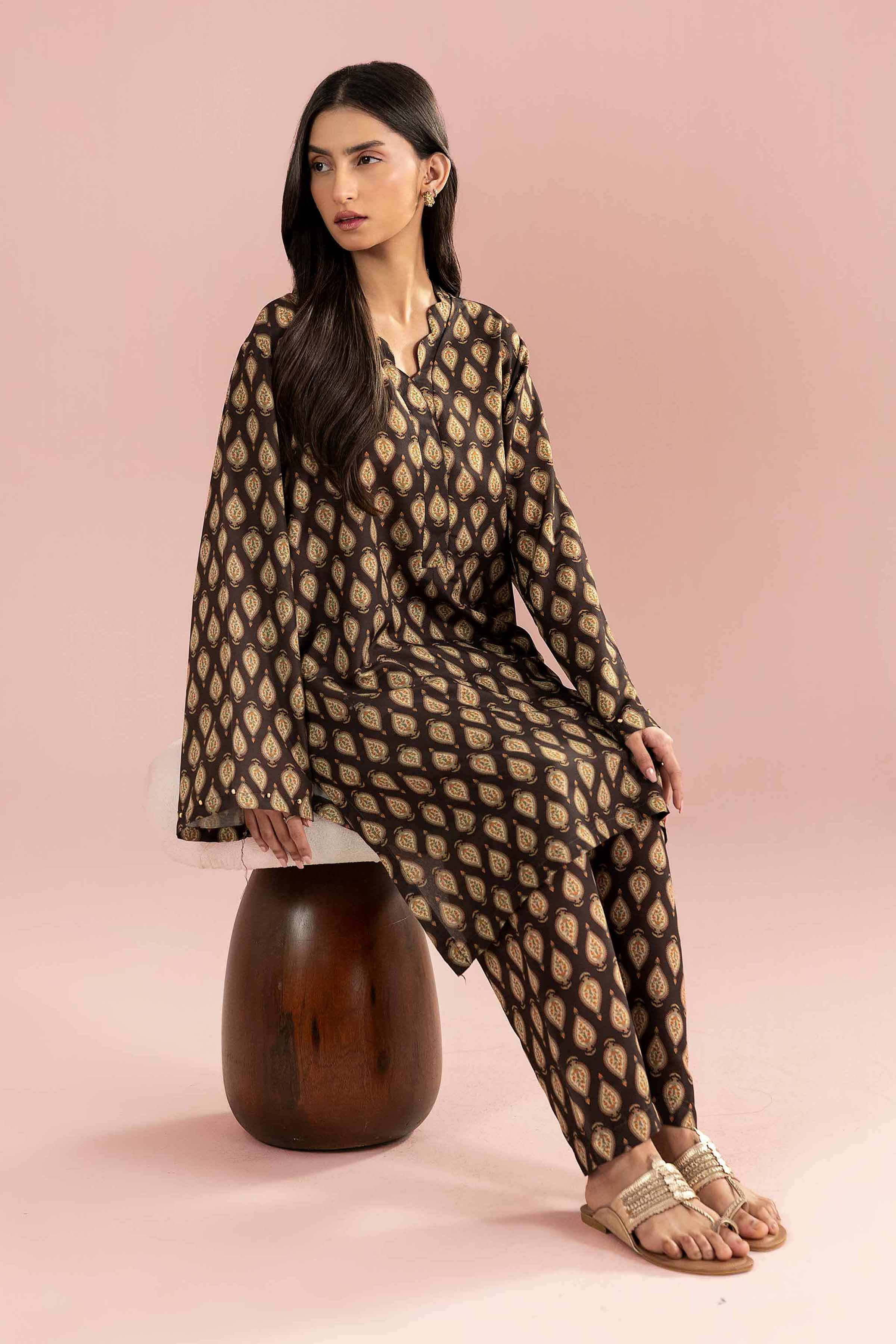 2 Piece - Printed Suit - PS26-94 - Image 5
