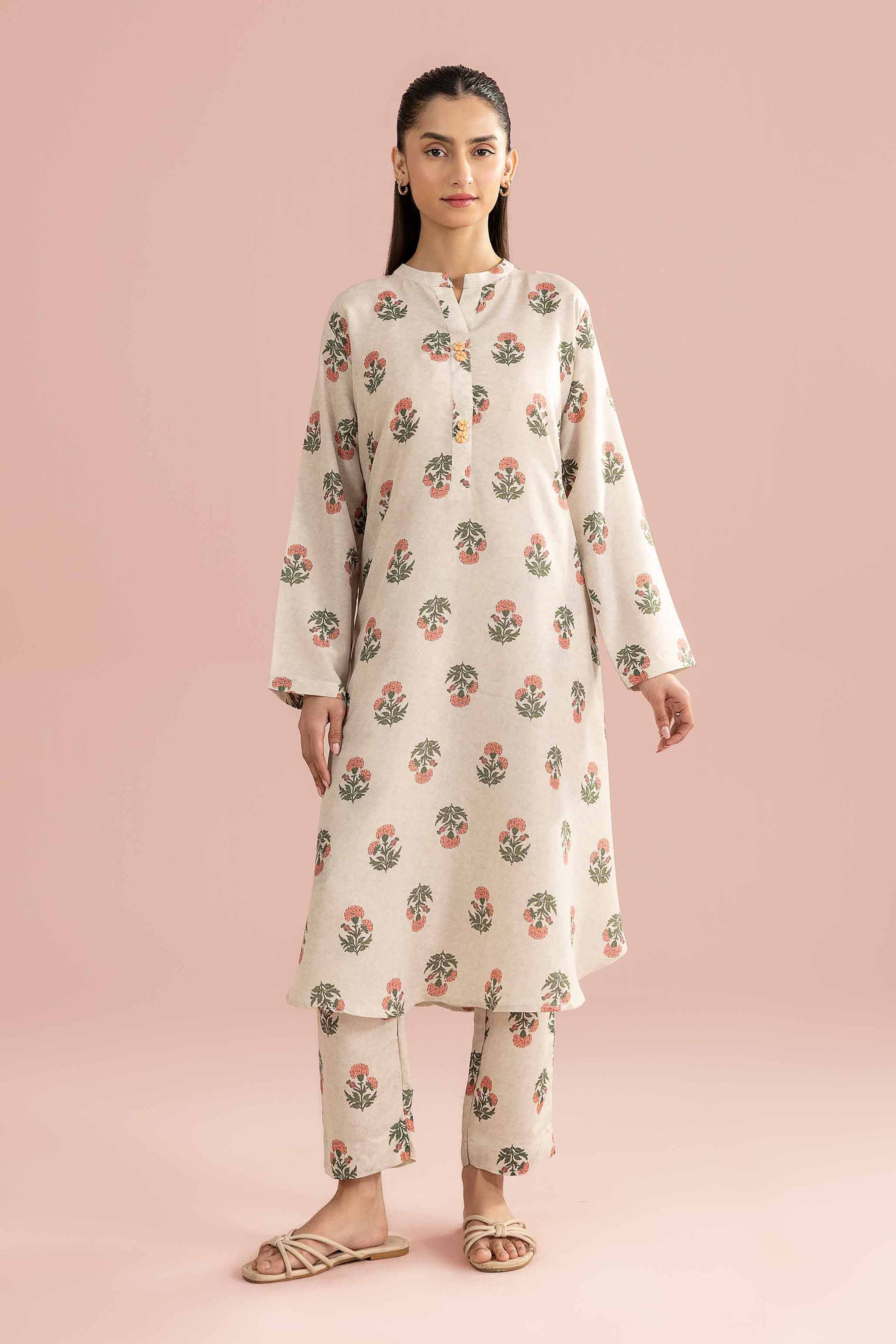2 Piece - Printed Suit - PS26-95 - Image 3