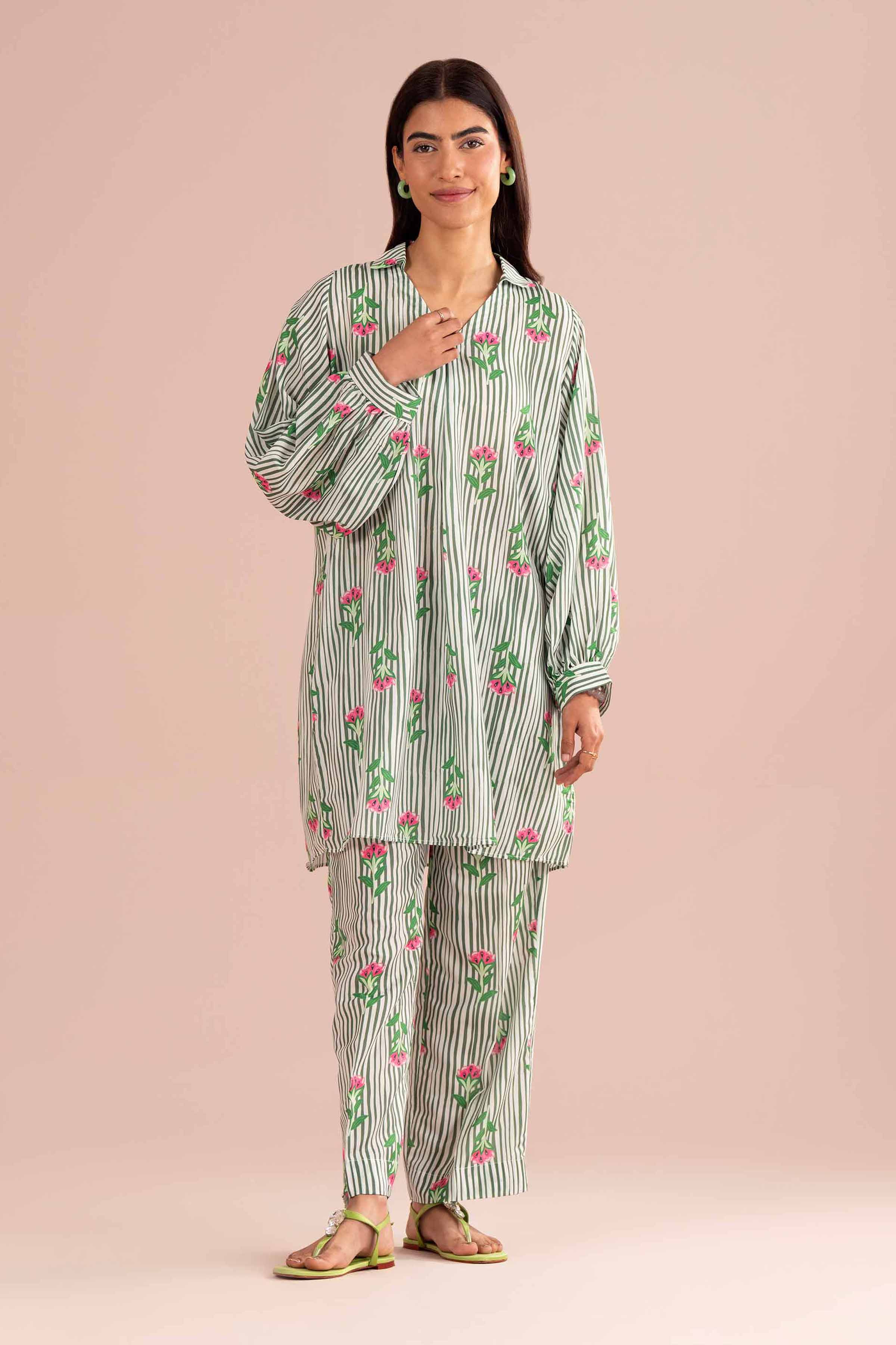 2 Piece - Printed Suit - PS26-96