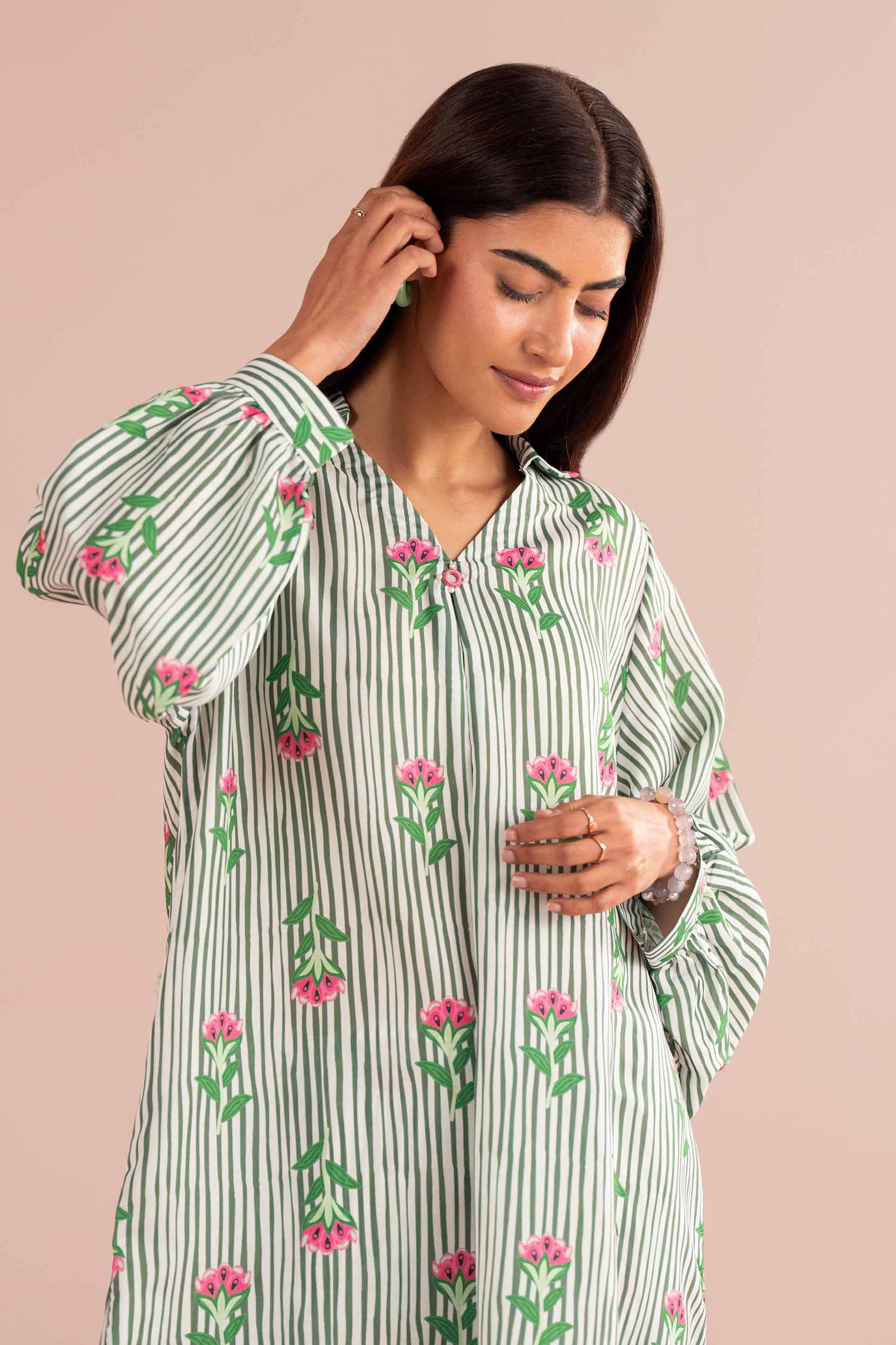 2 Piece - Printed Suit - PS26-96 - Image 2
