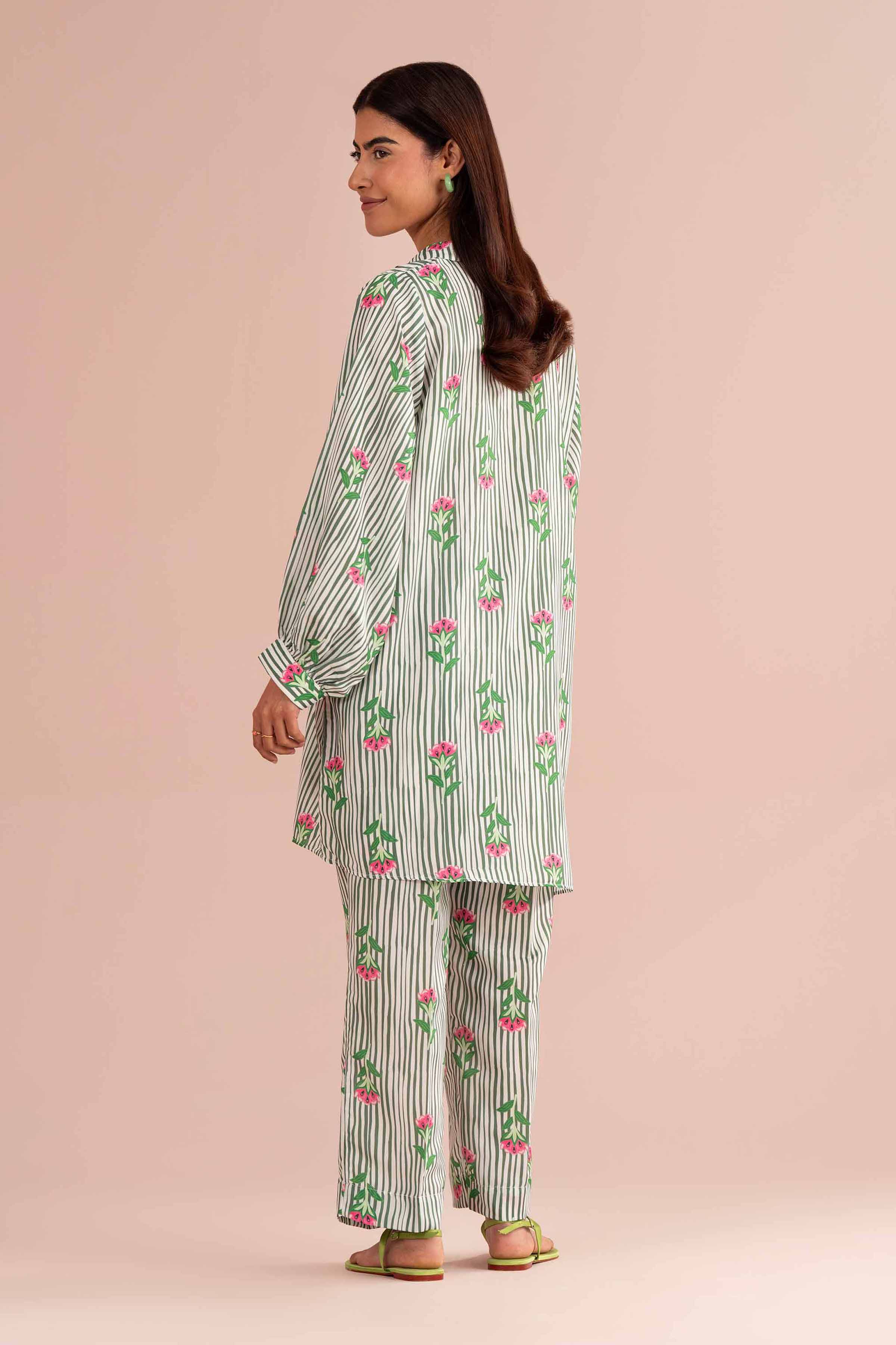 2 Piece - Printed Suit - PS26-96 - Image 3