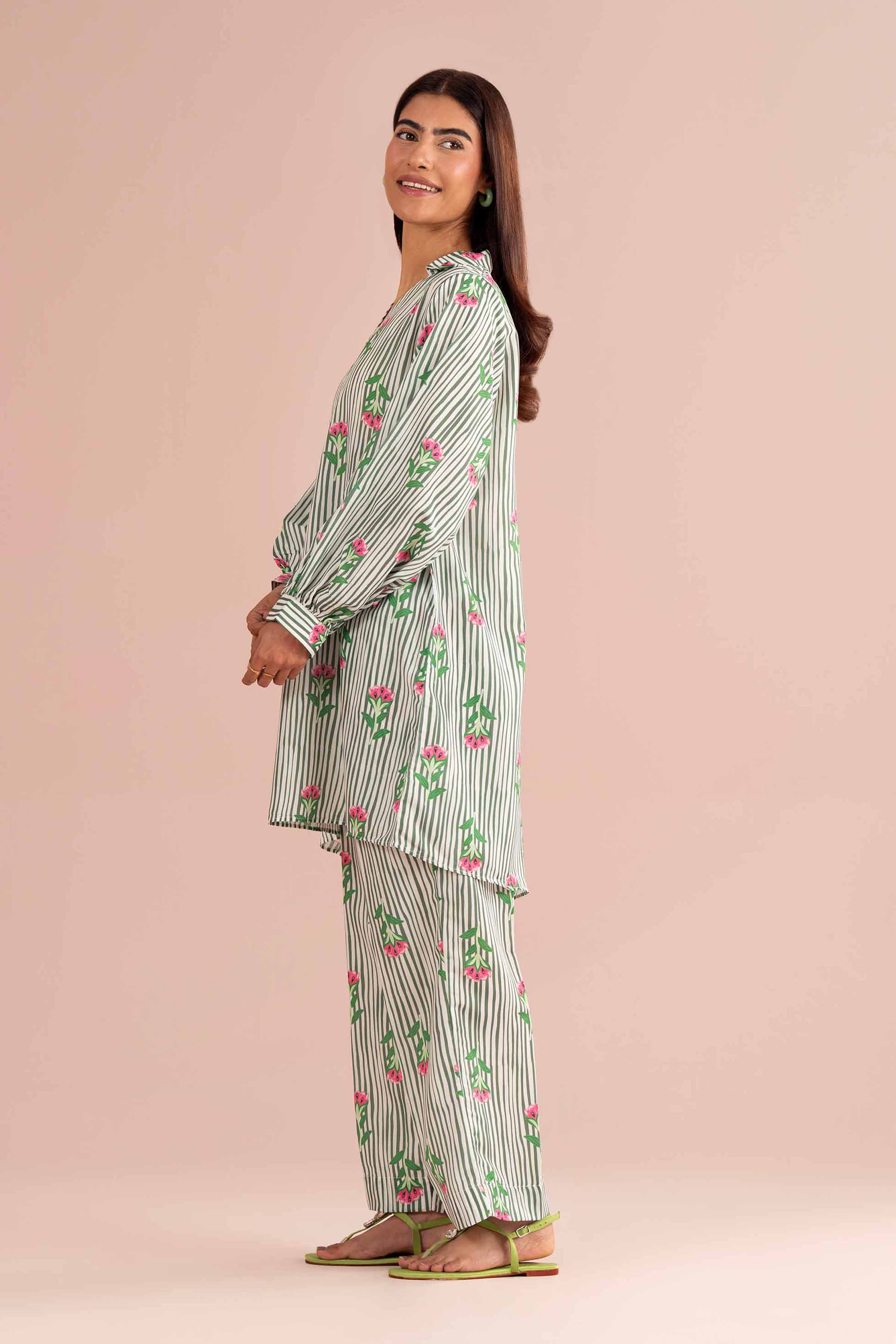 2 Piece - Printed Suit - PS26-96 - Image 4