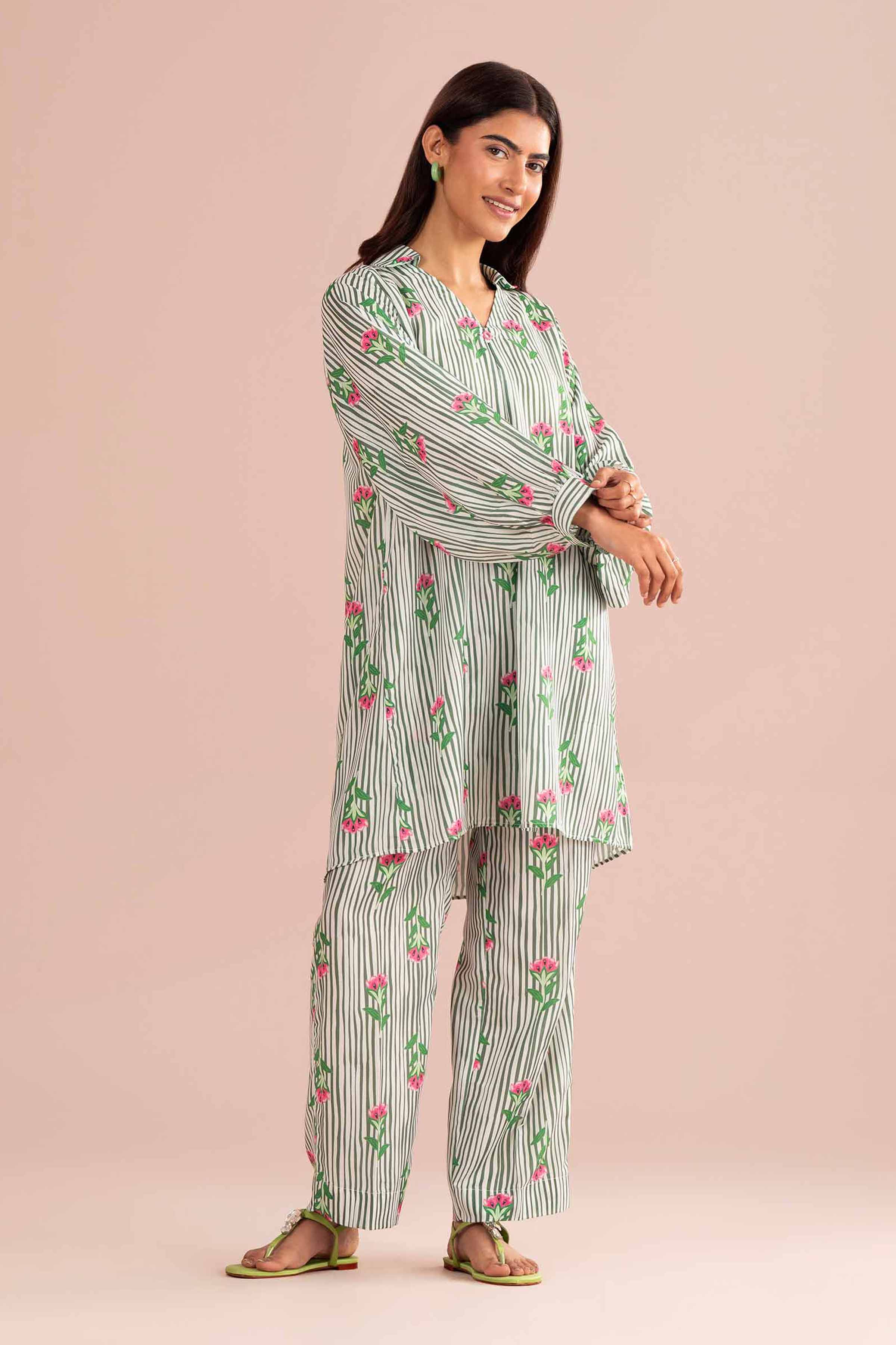 2 Piece - Printed Suit - PS26-96 - Image 5