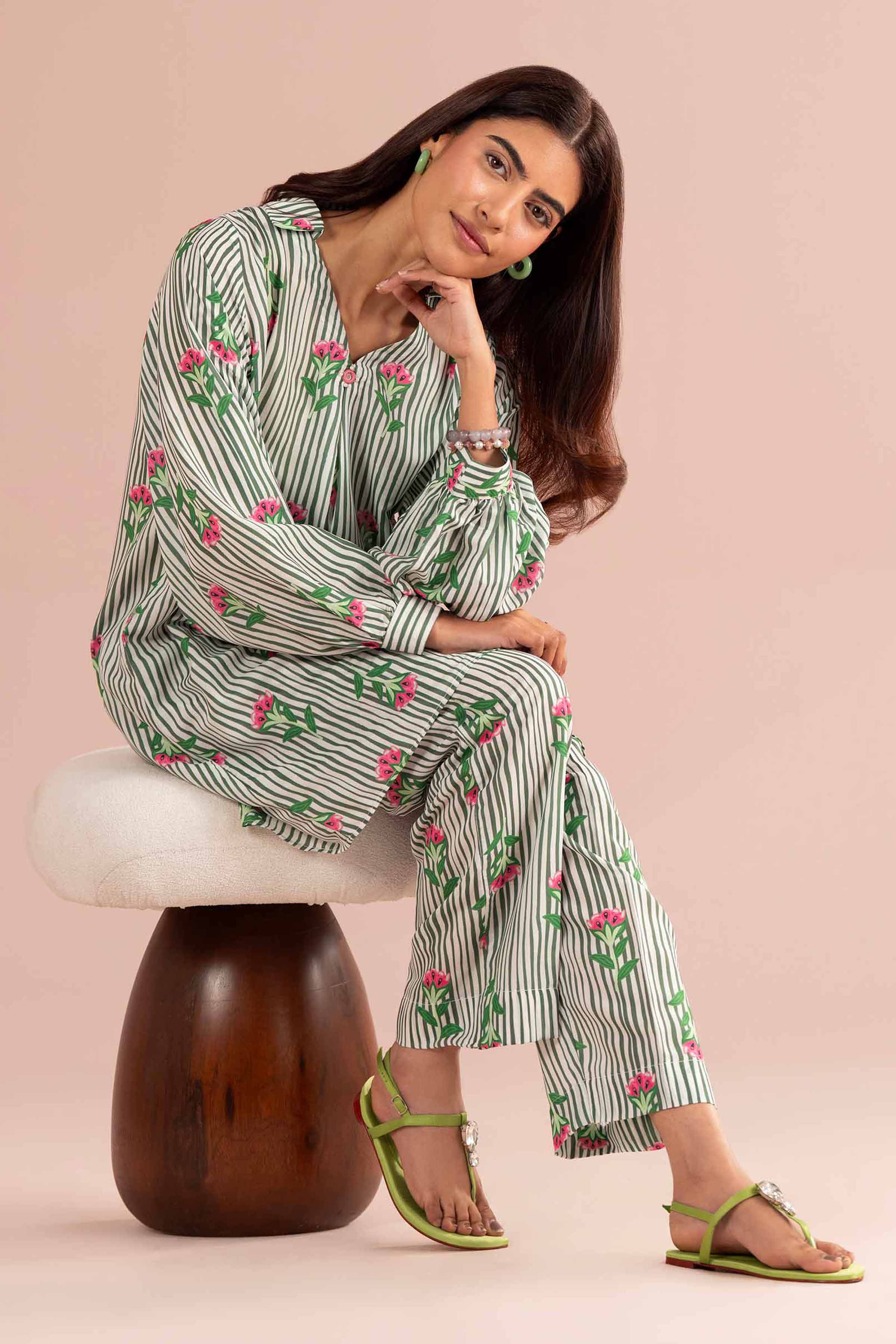 2 Piece - Printed Suit - PS26-96 - Image 8