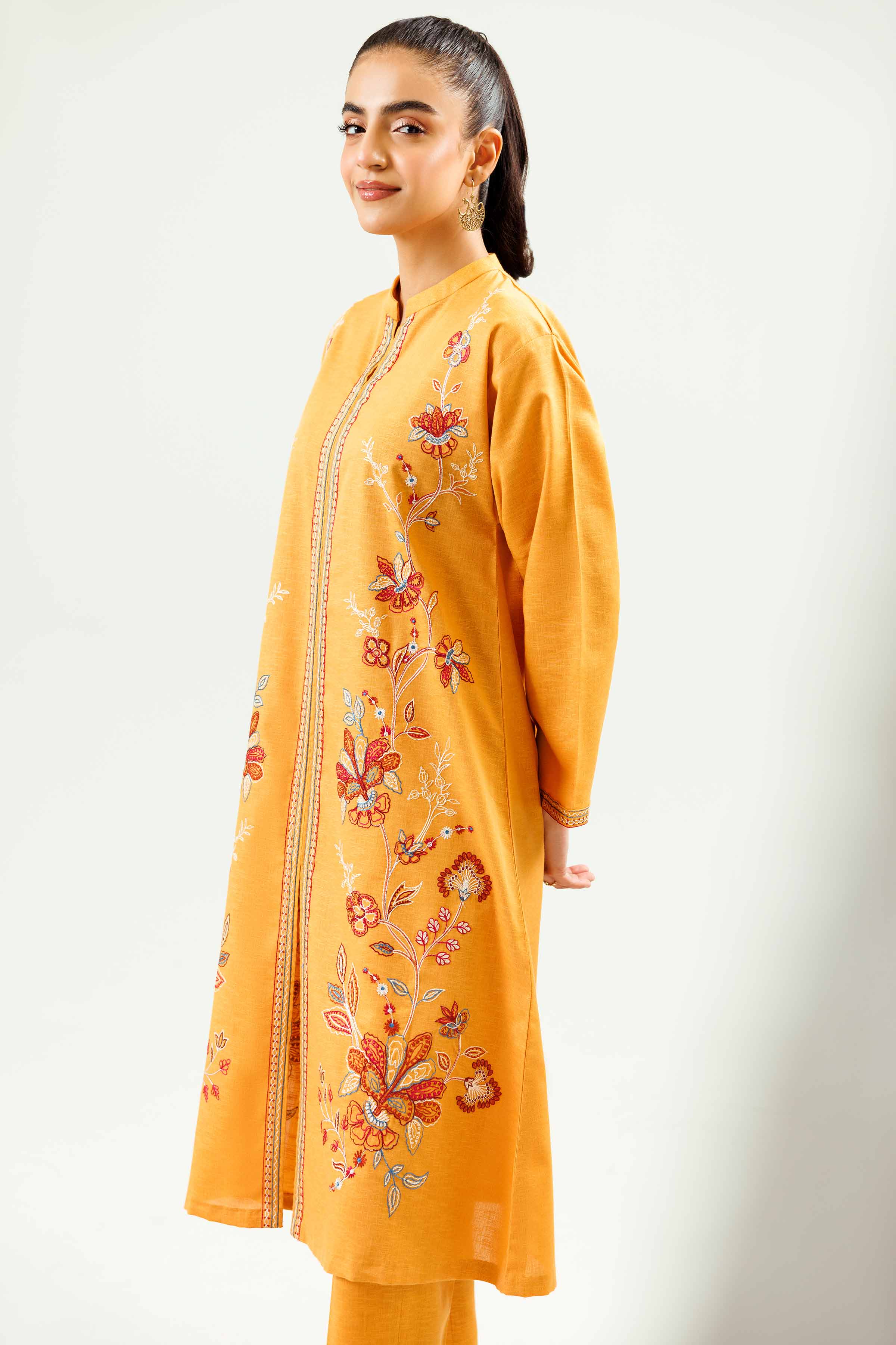 2 Piece - Embroidered Suit - PW24-115 - Image 4