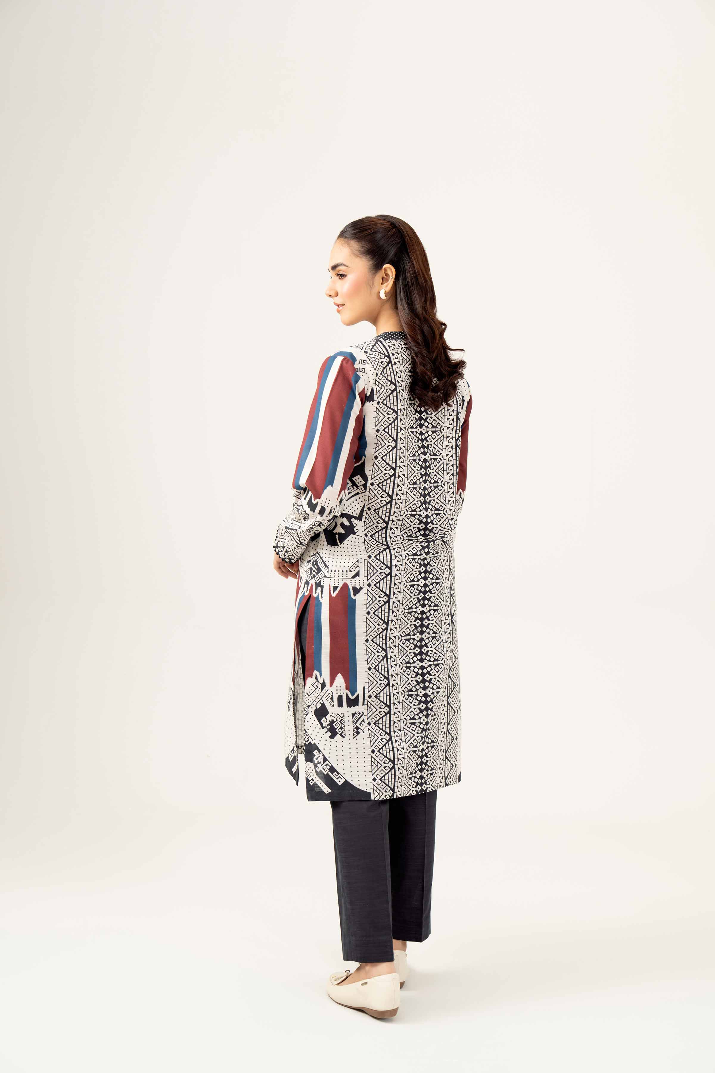 2 Piece - Printed Suit - PW24-143 - Image 3
