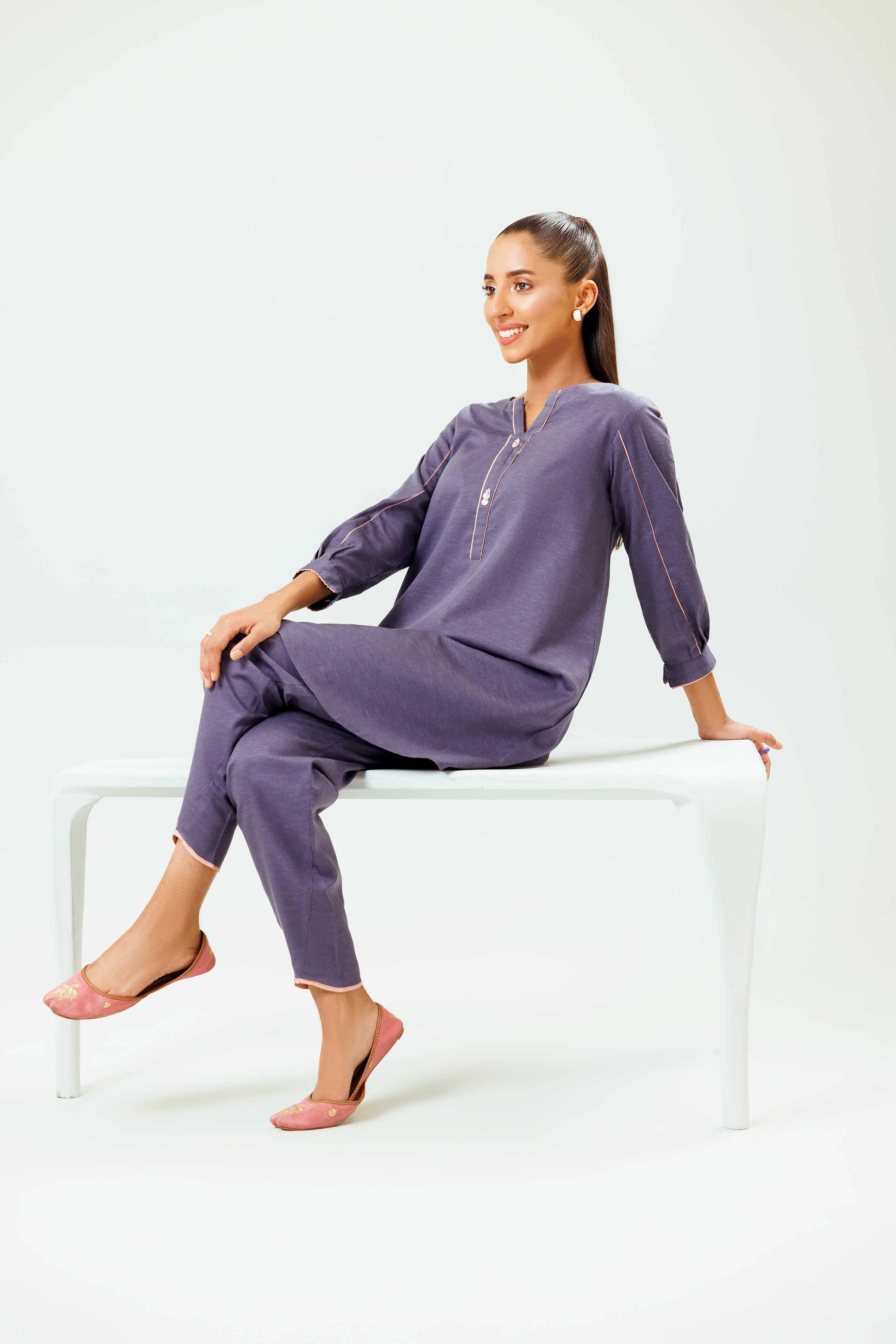 2 Piece - Basic Suit - PW24-154 - Image 4