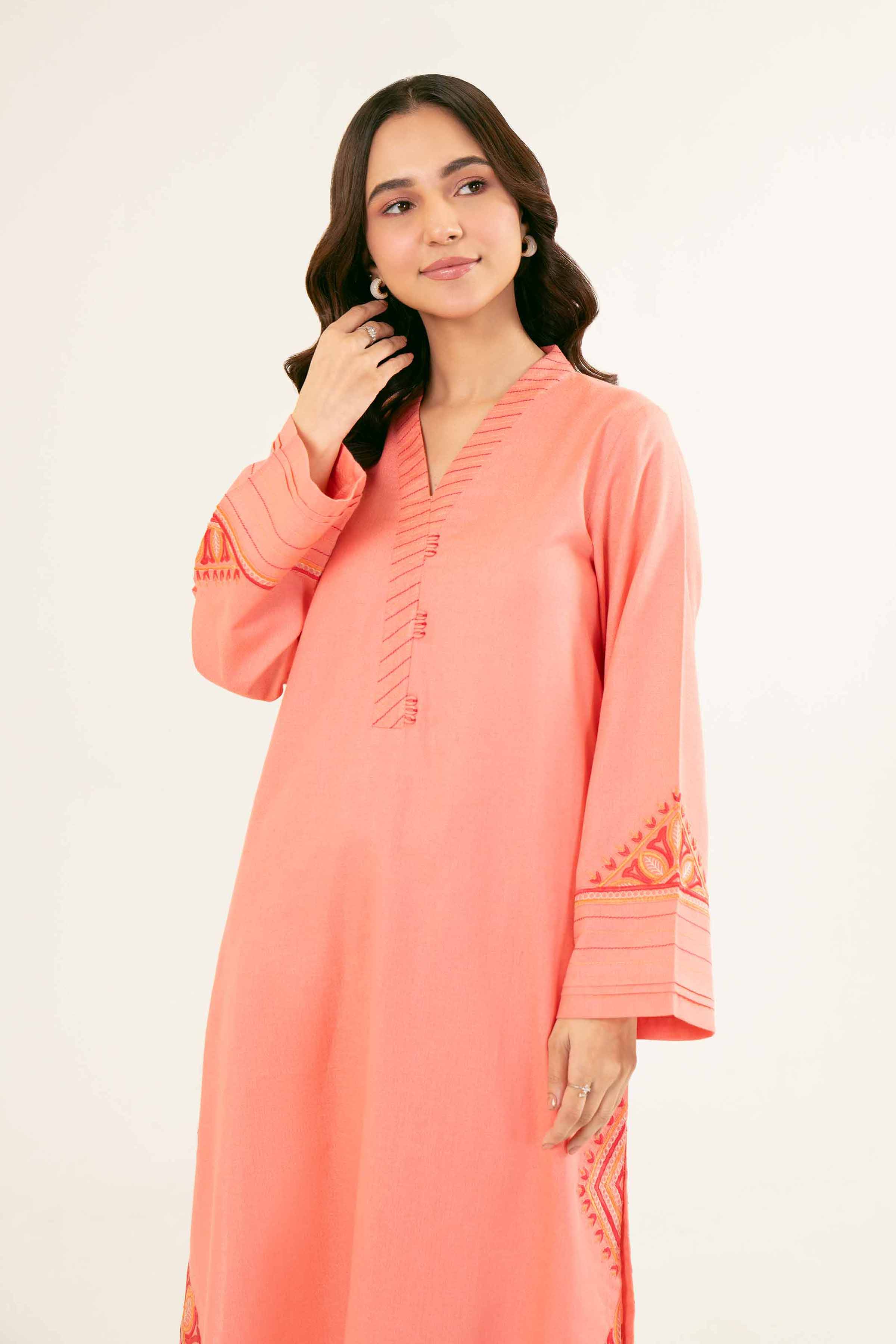 2 Piece - Embroidered Suit - PW24-165 - Image 2