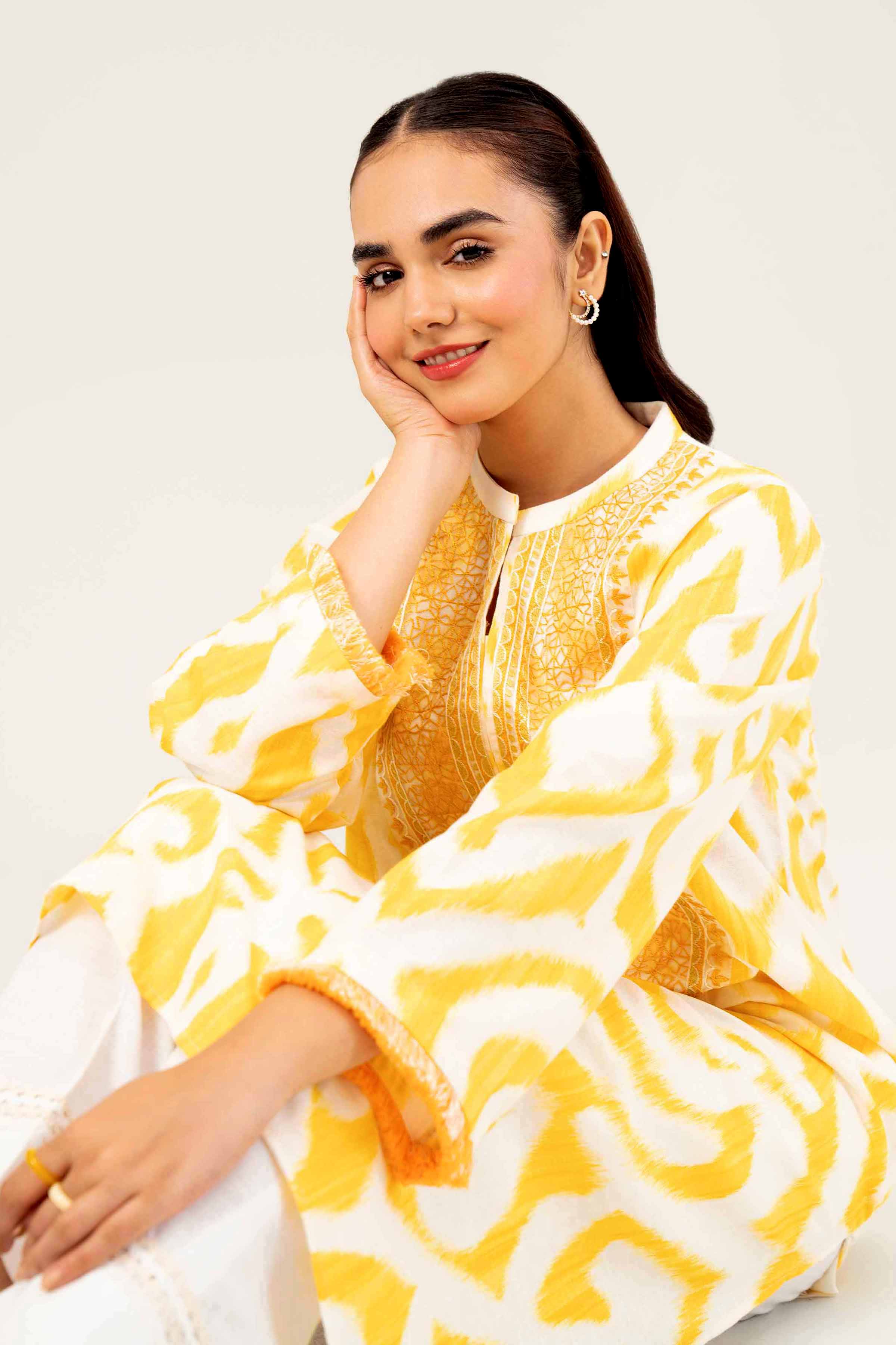 Printed Embroidered Shirt - PW24-167 - Image 2