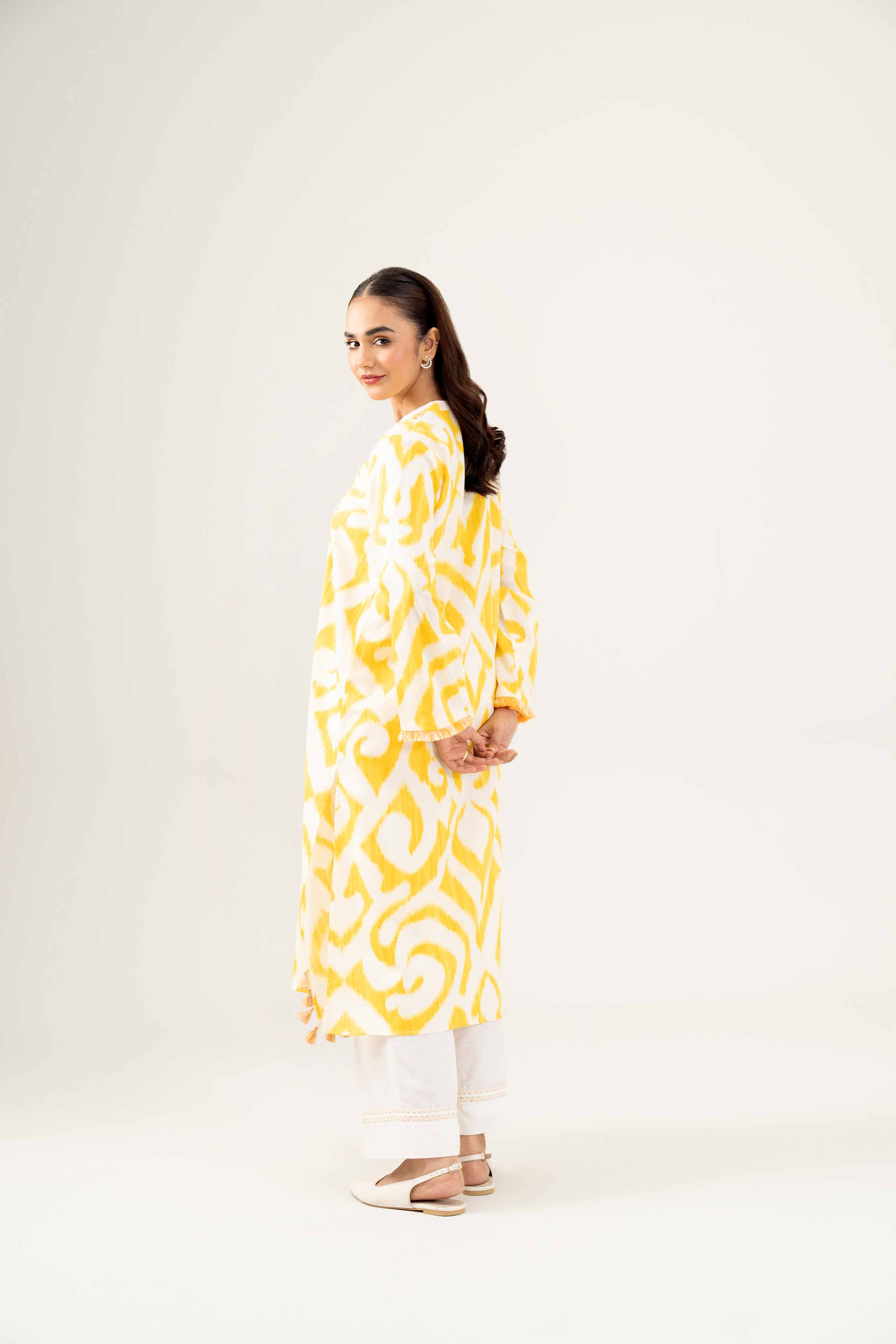 Printed Embroidered Shirt - PW24-167 - Image 3