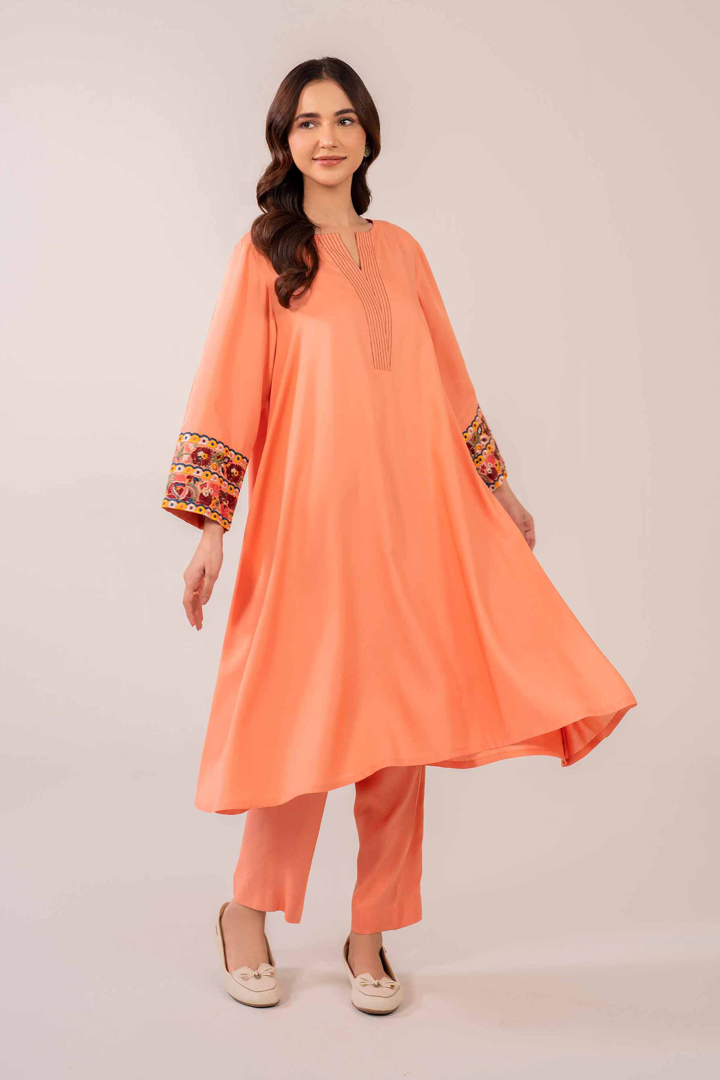 2 Piece - Embroidered Suit - PW24-176