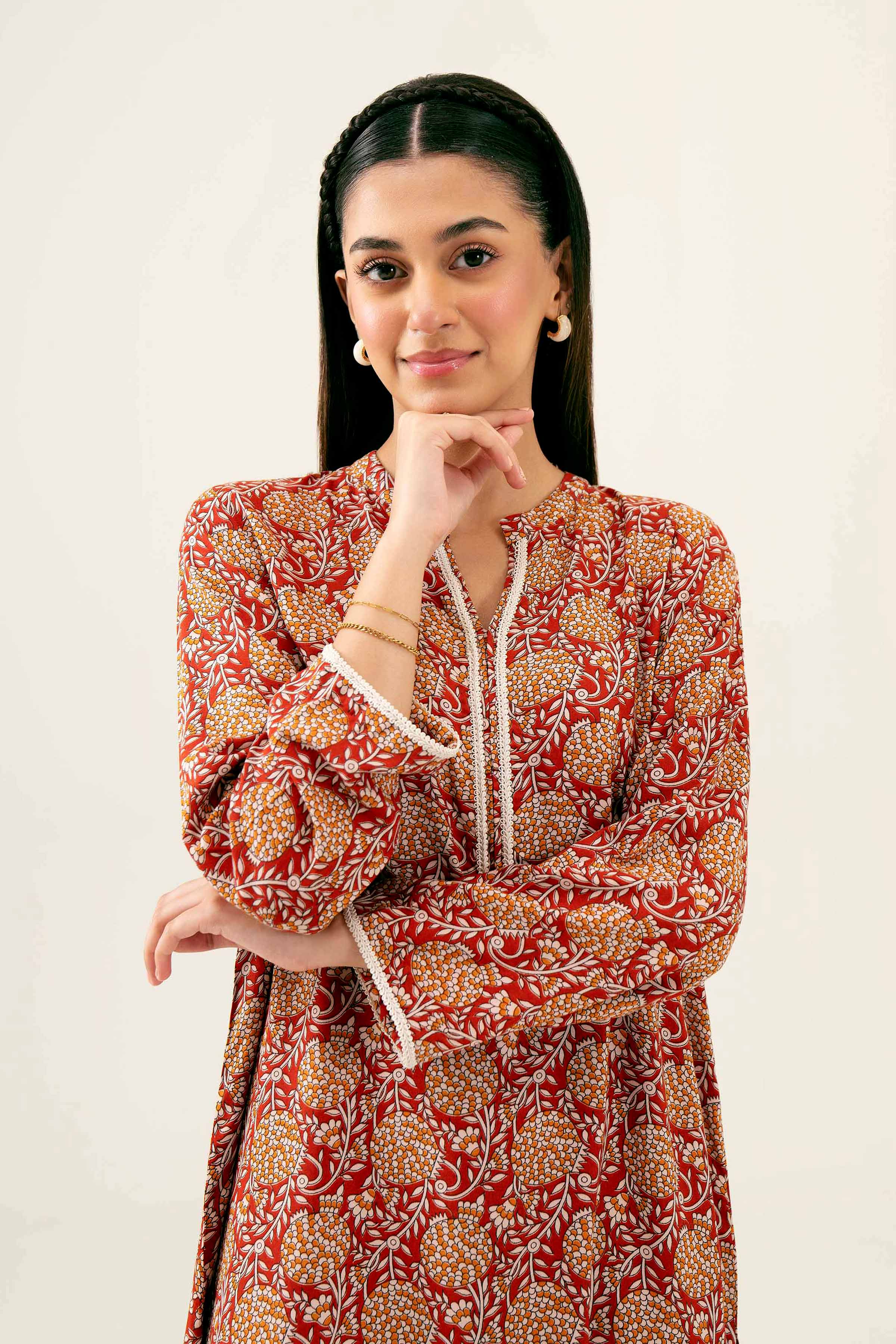 2 Piece - Printed Suit - PW24-188 - Image 2