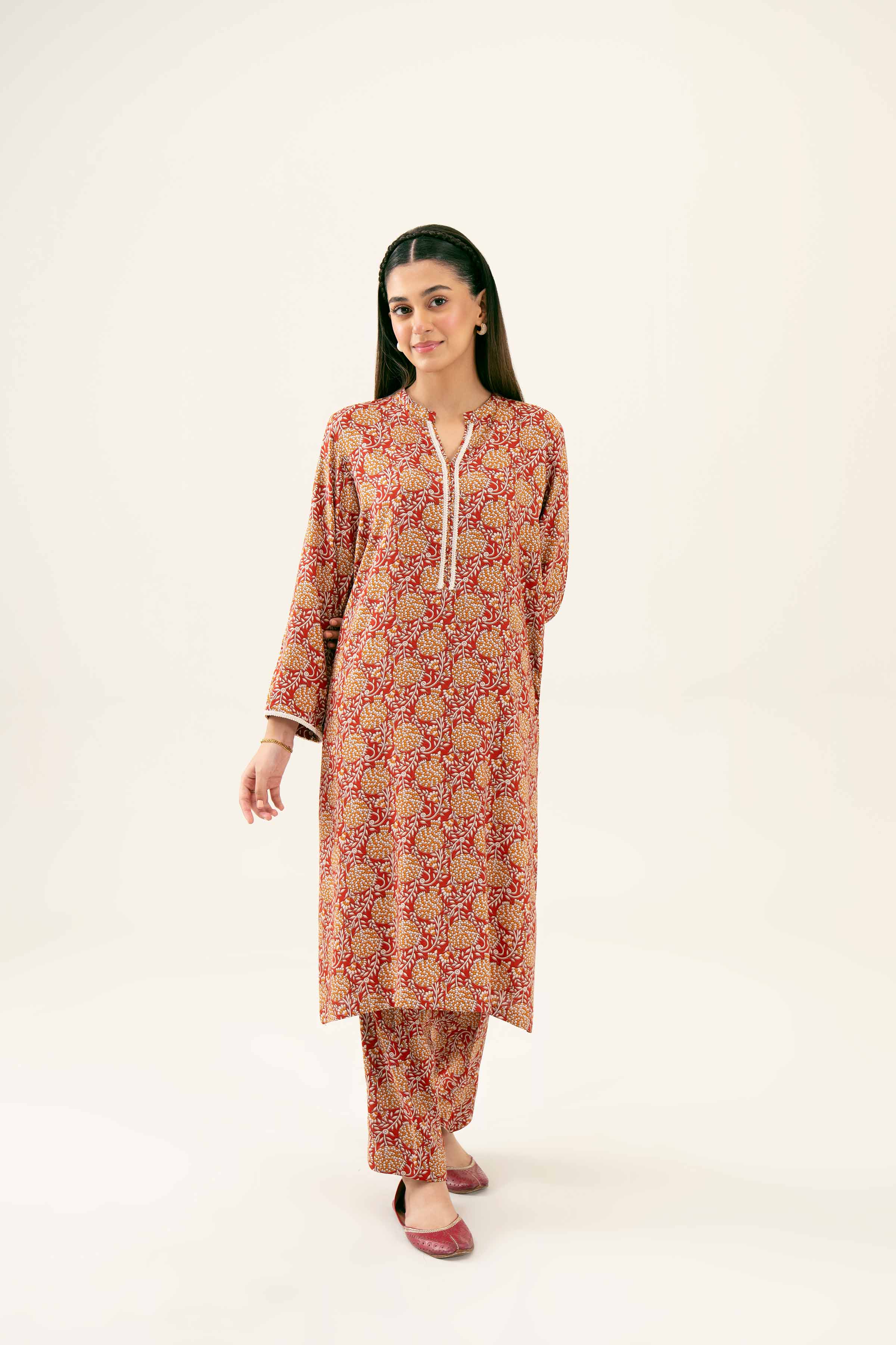 2 Piece - Printed Suit - PW24-188 - Image 3
