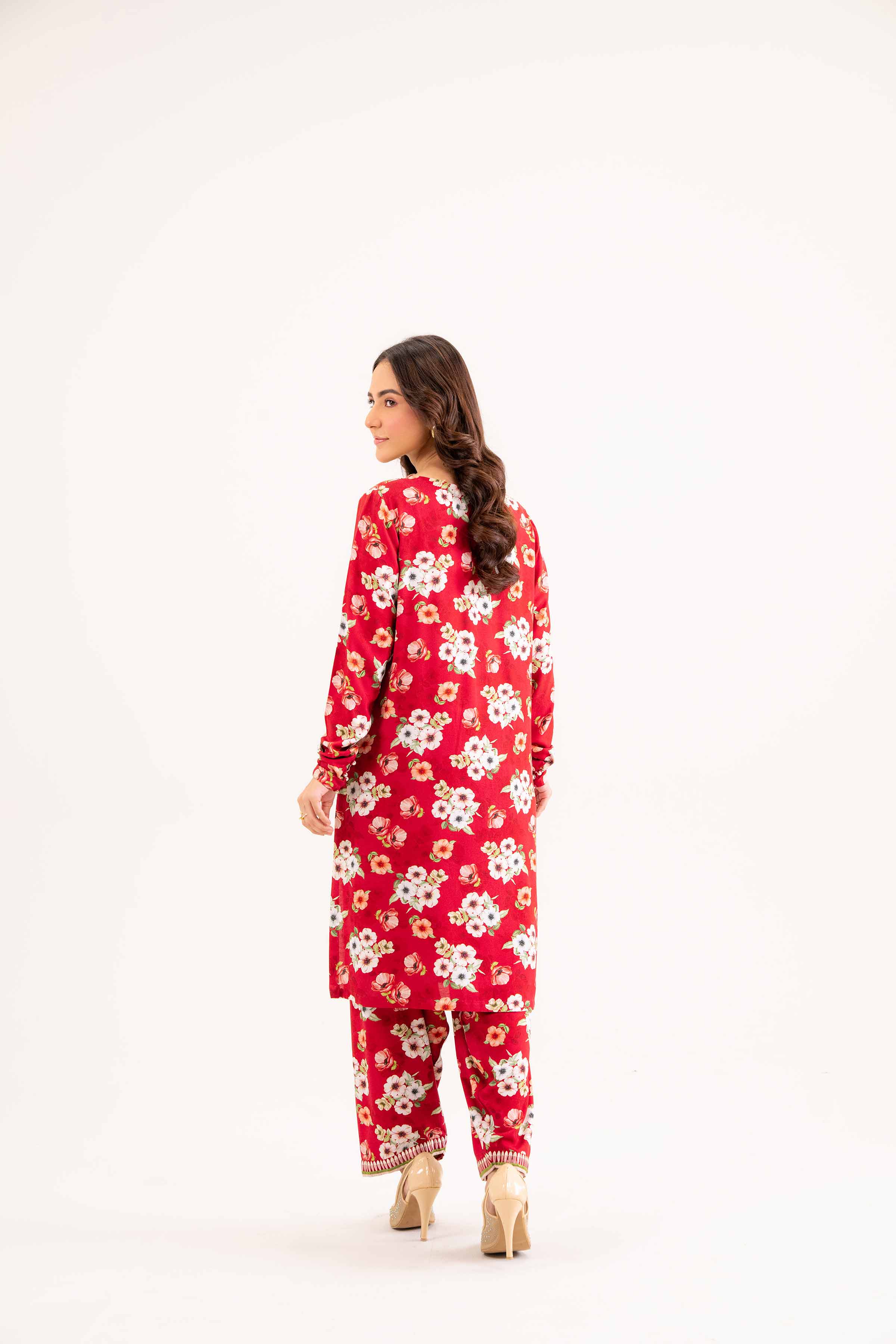2 Piece - Embroidered Suit - PW24-197 - Image 3