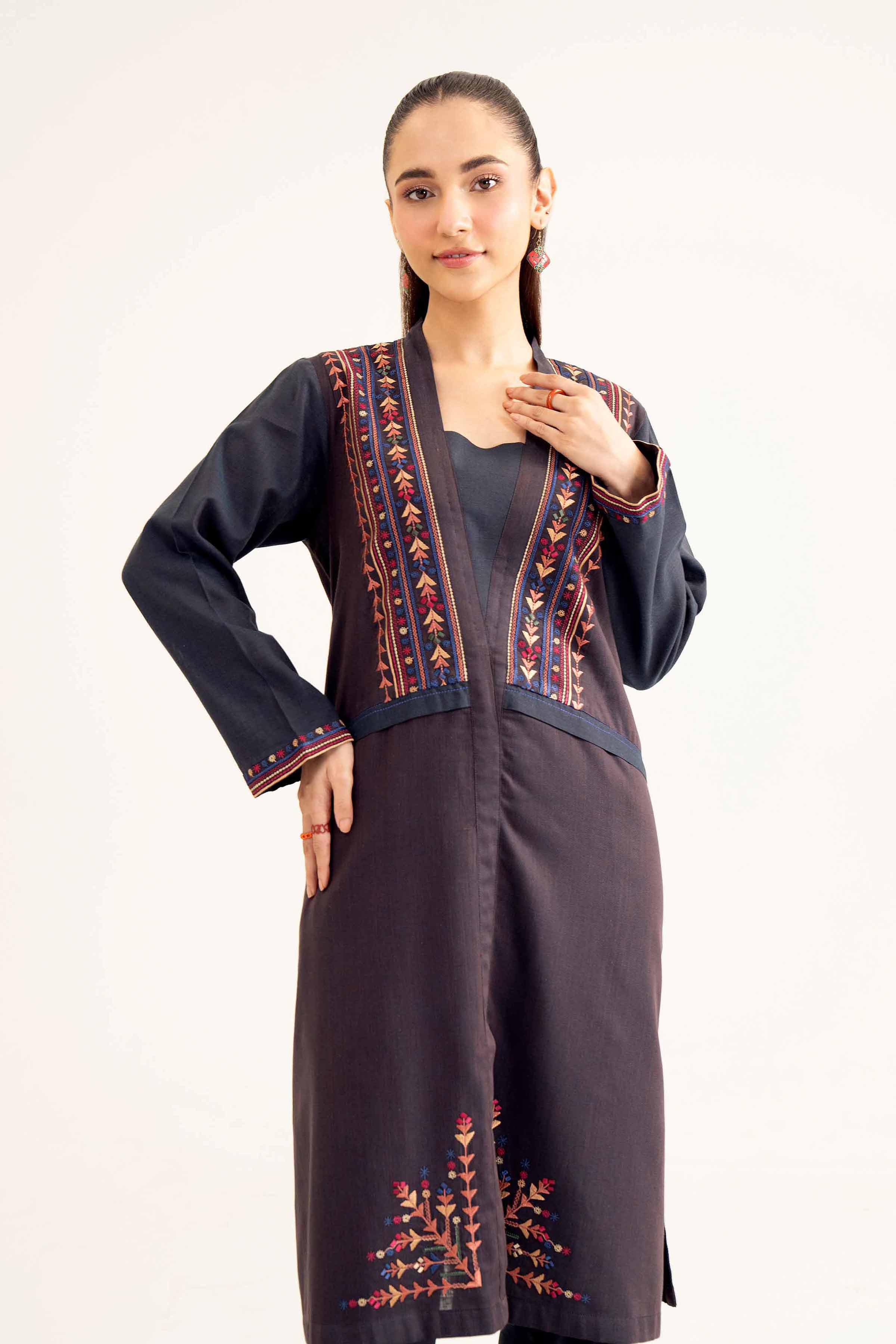 2 Piece - Embroidered Suit - PW24-20 - Image 2