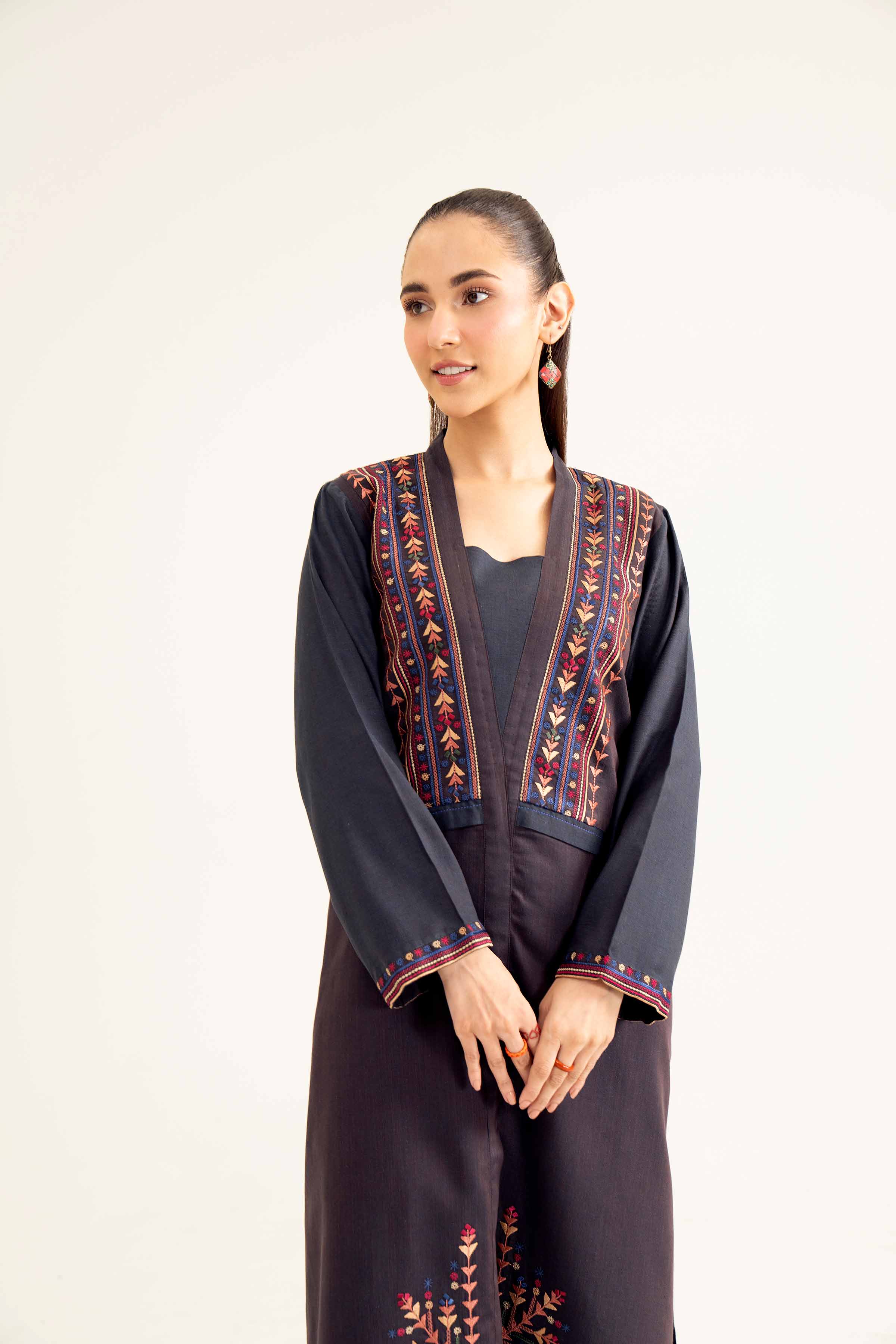 2 Piece - Embroidered Suit - PW24-20 - Image 6