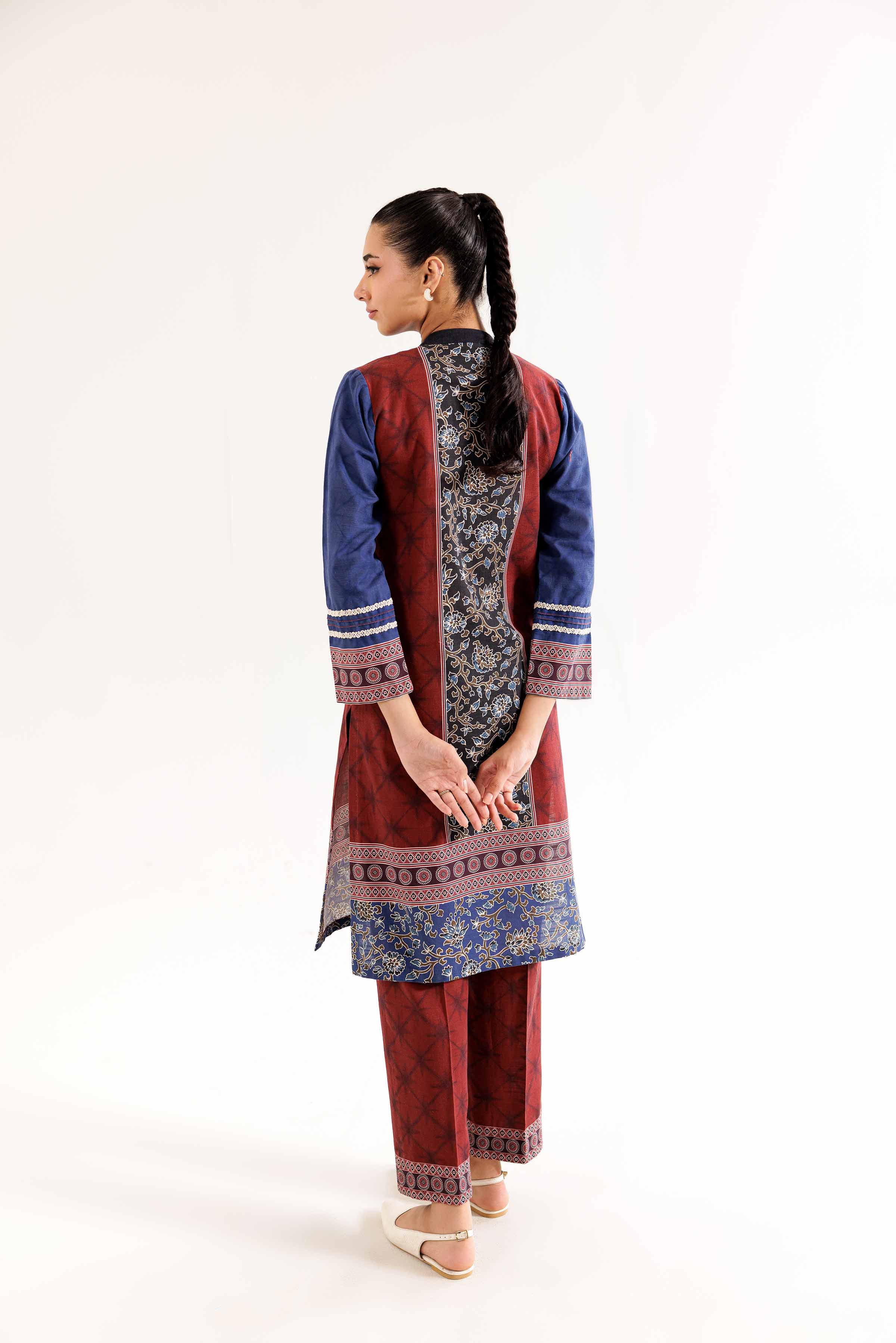 2 Piece - Printed Suit - PW24-211 - Image 3