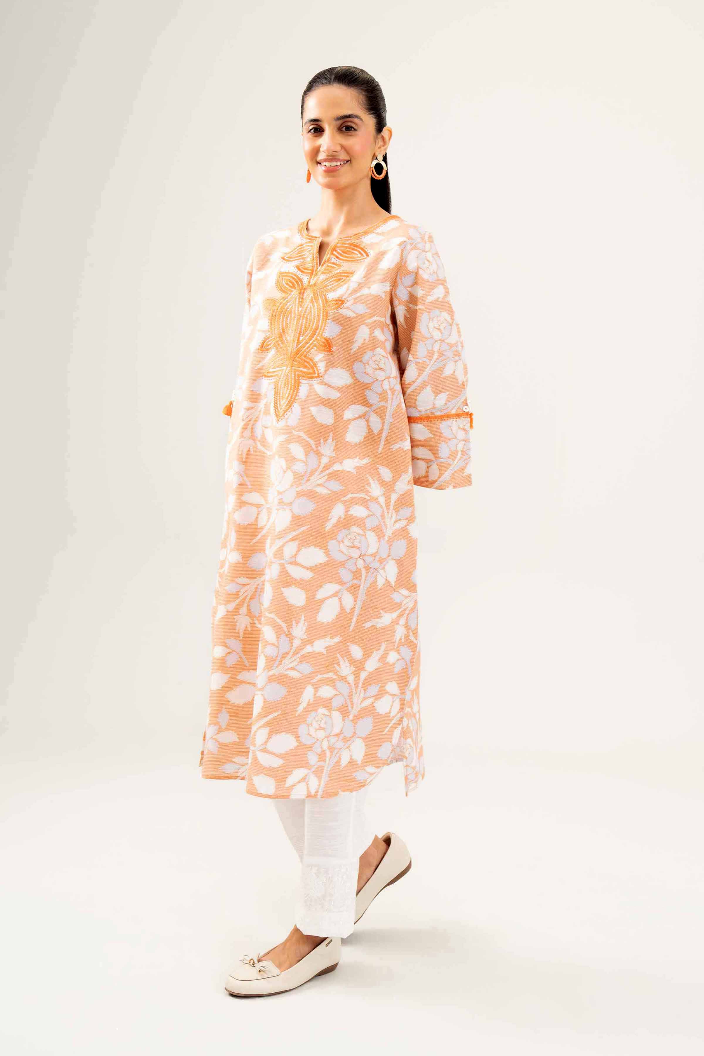 Printed Embroidered Shirt - PW24-220 - Image 2