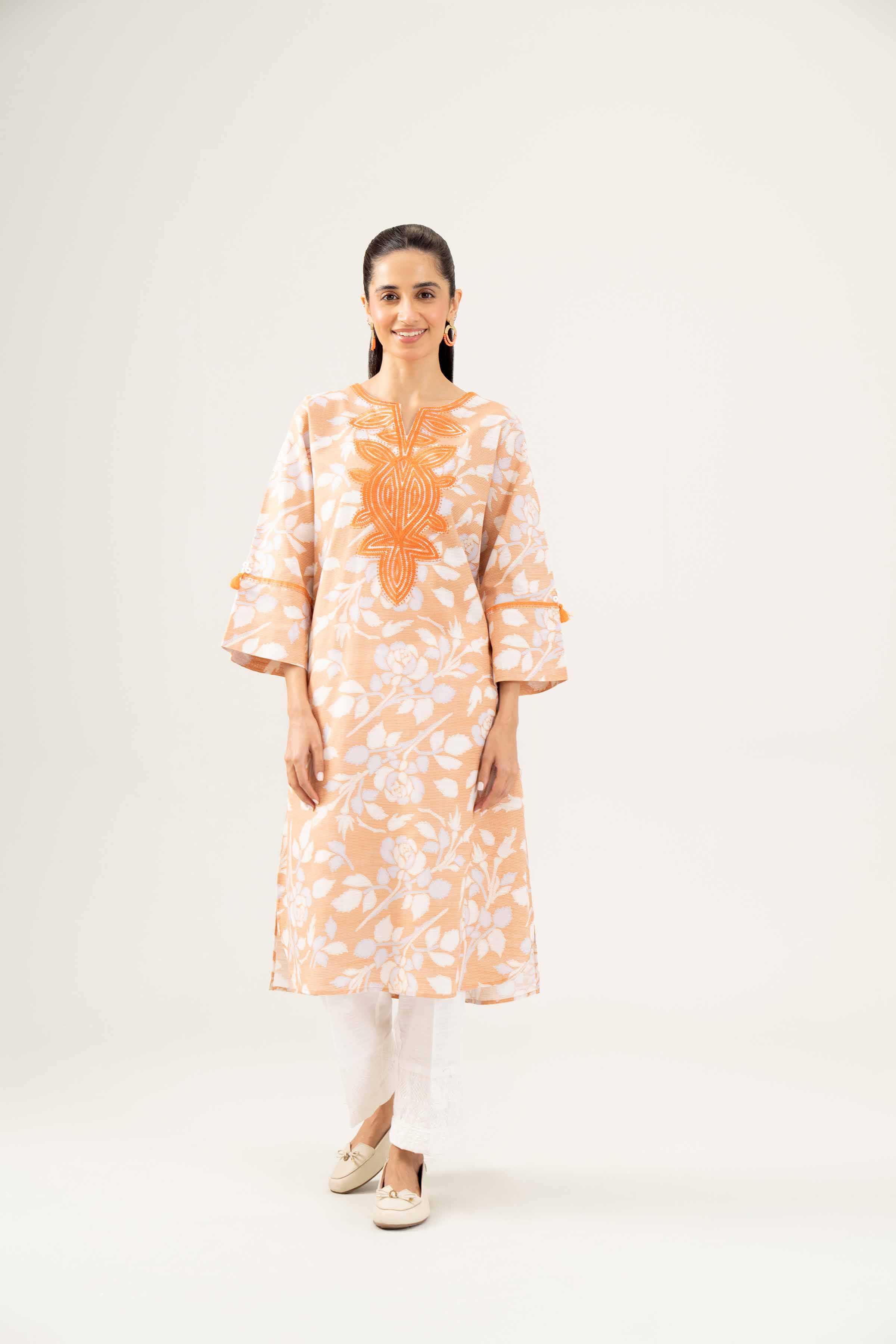 Printed Embroidered Shirt - PW24-220 - Image 4