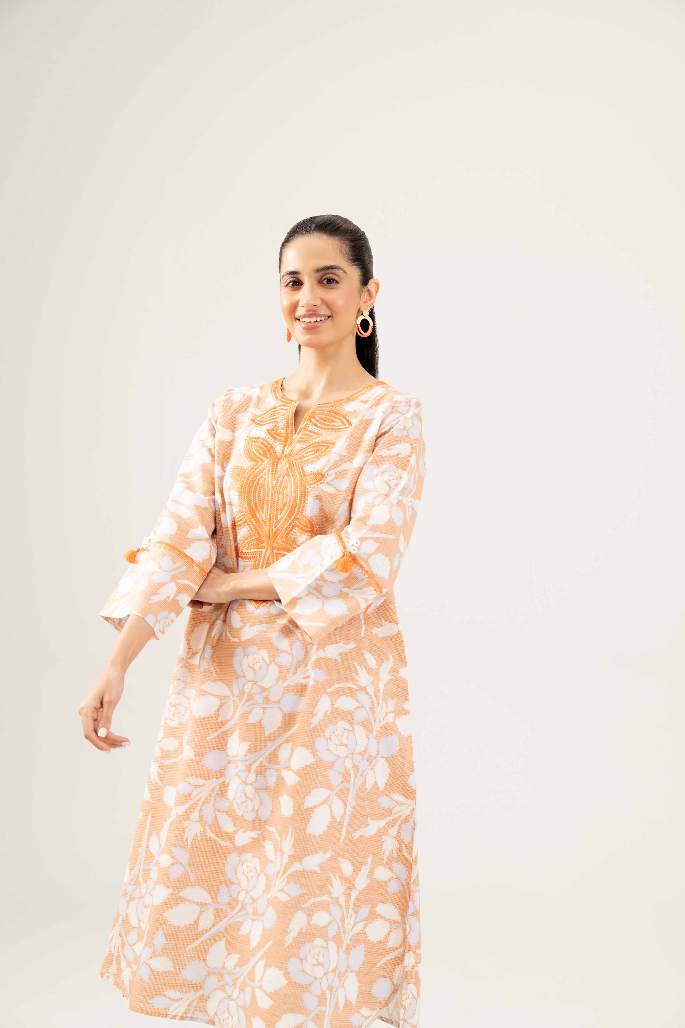 Printed Embroidered Shirt - PW24-220 - Image 6