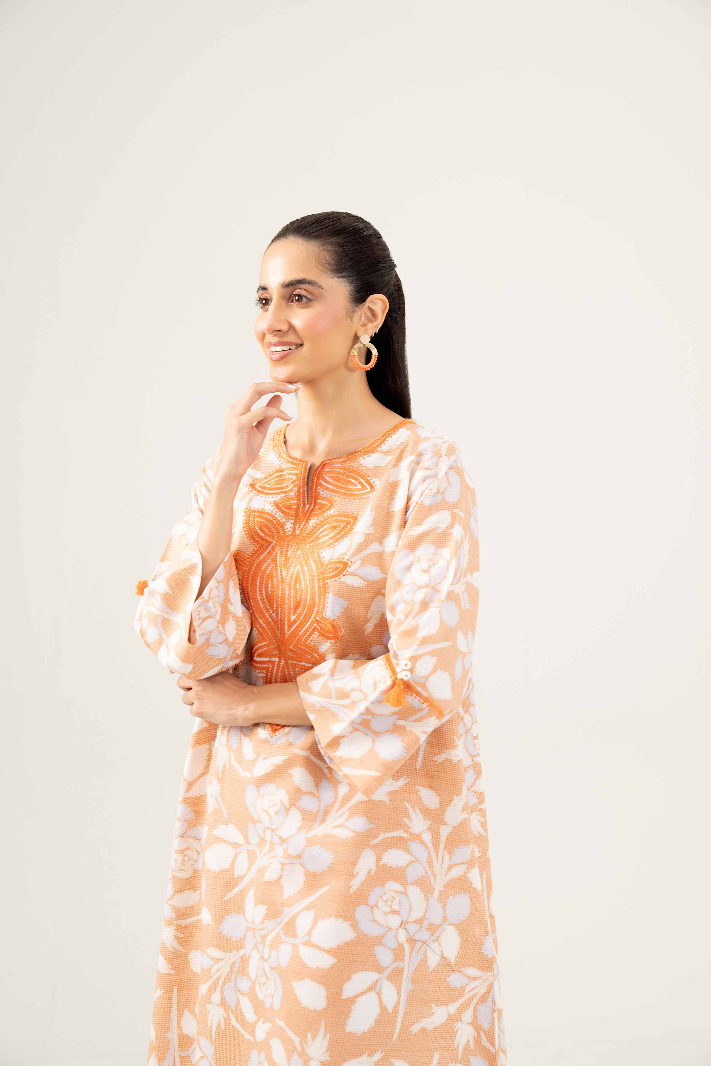 Printed Embroidered Shirt - PW24-220 - Image 7