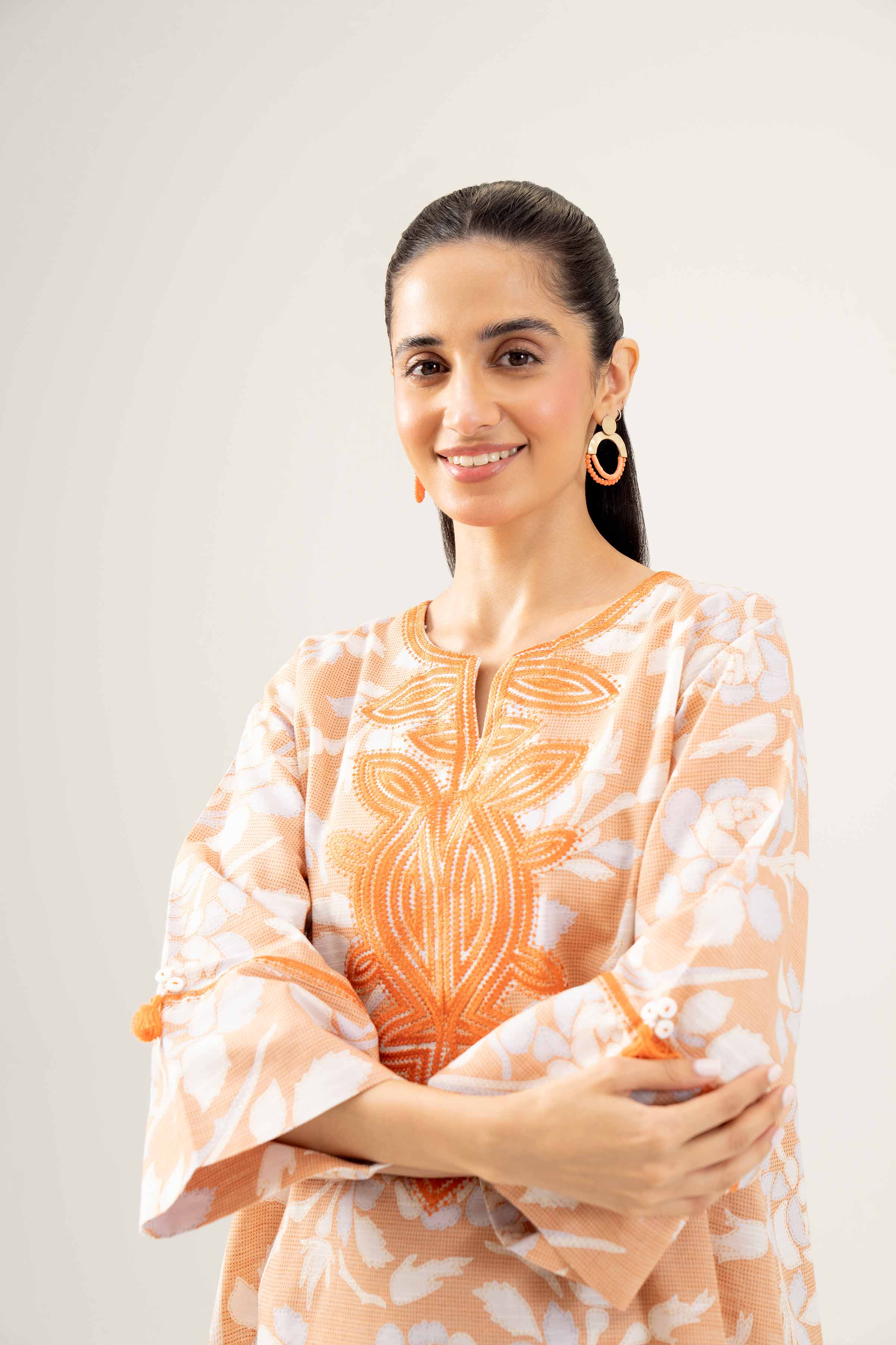 Printed Embroidered Shirt - PW24-220 - Image 8