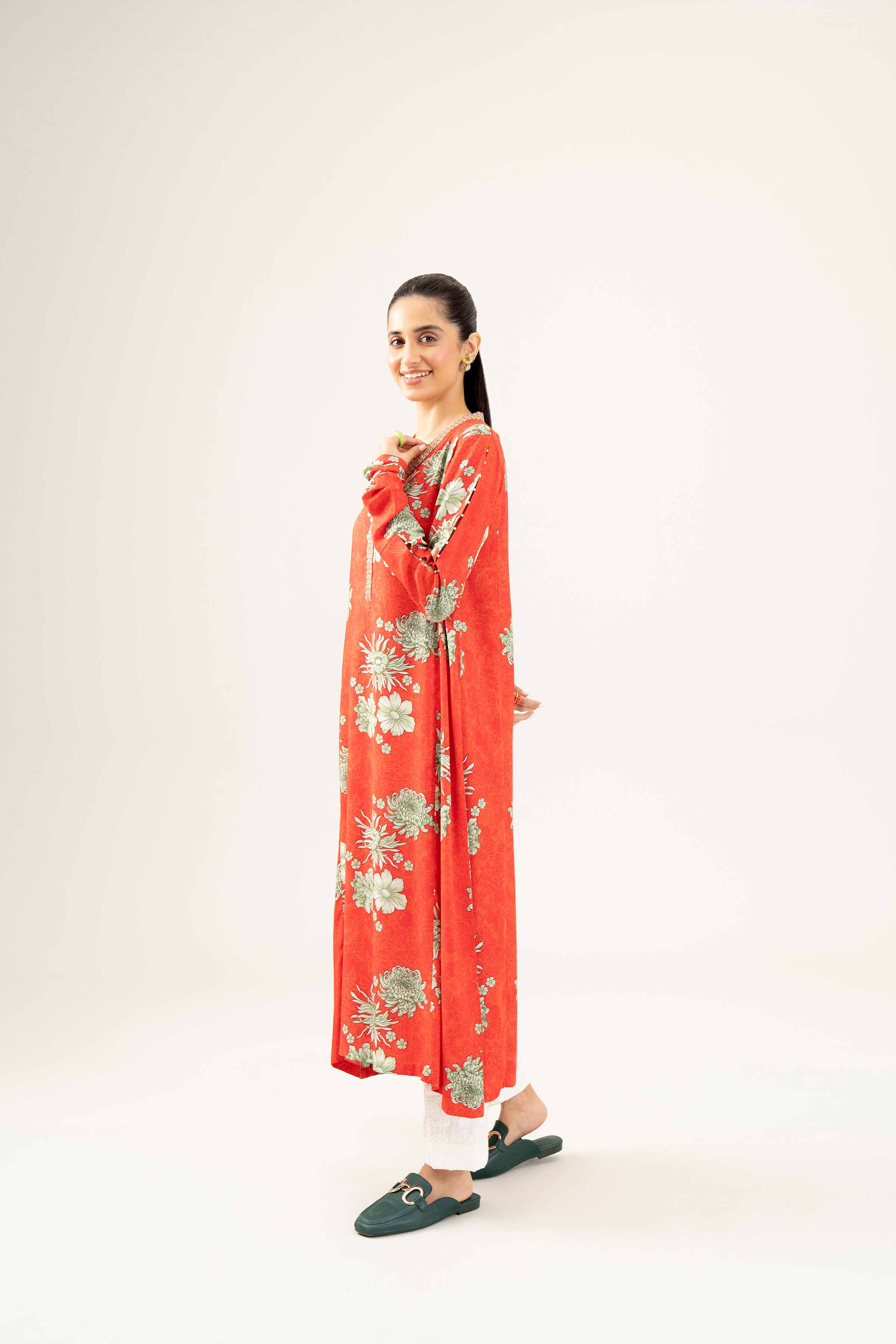 Printed Embroidered Shirt - PW24-234 - Image 6