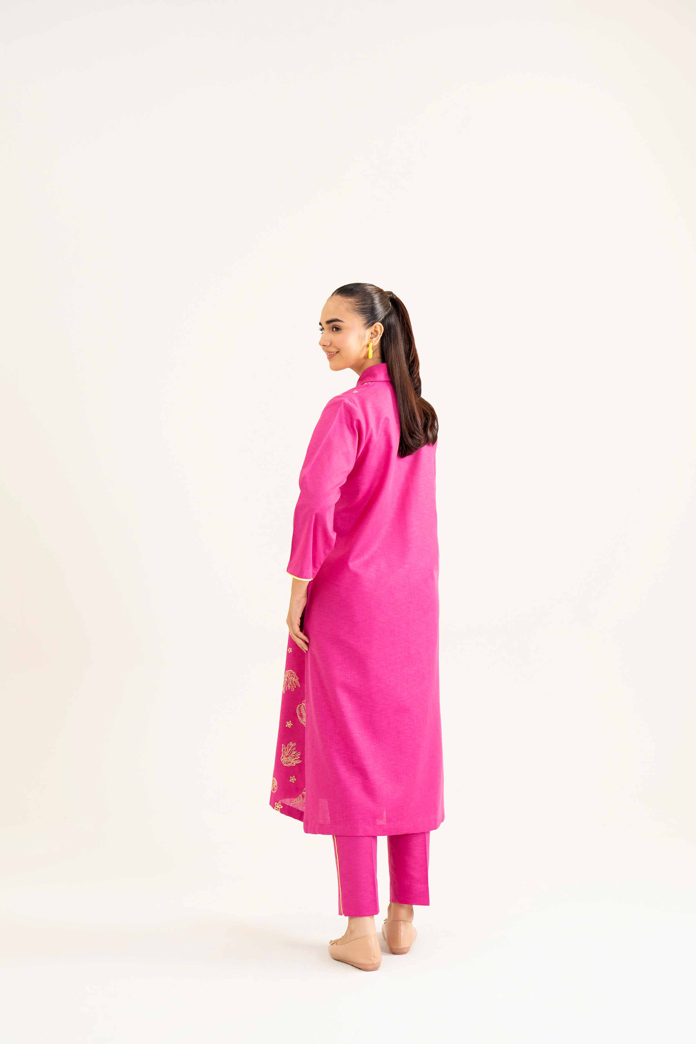2 Piece - Embroidered Suit - PW24-24 - Image 4