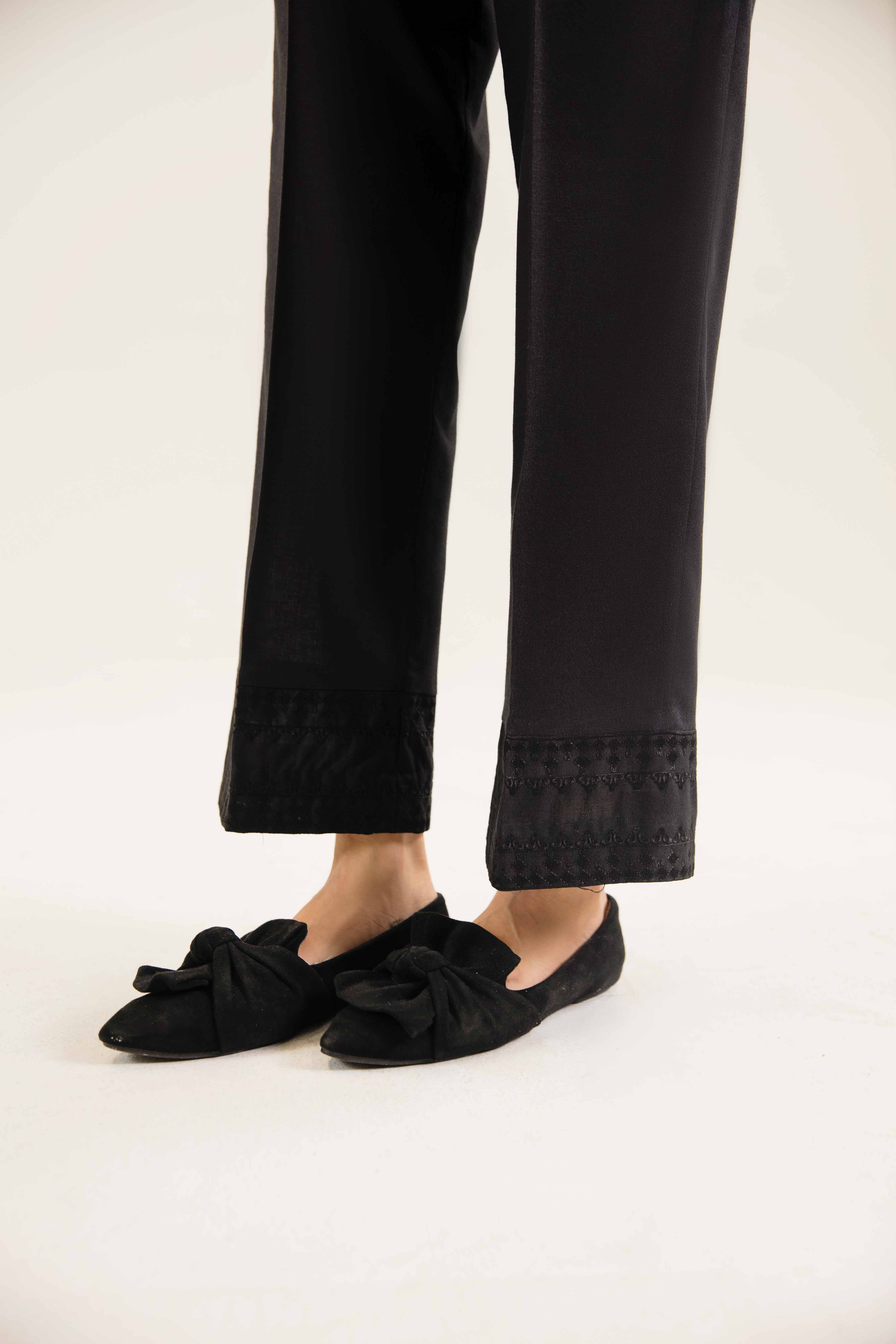 Embroidered Trousers - PW24-251 - Image 3