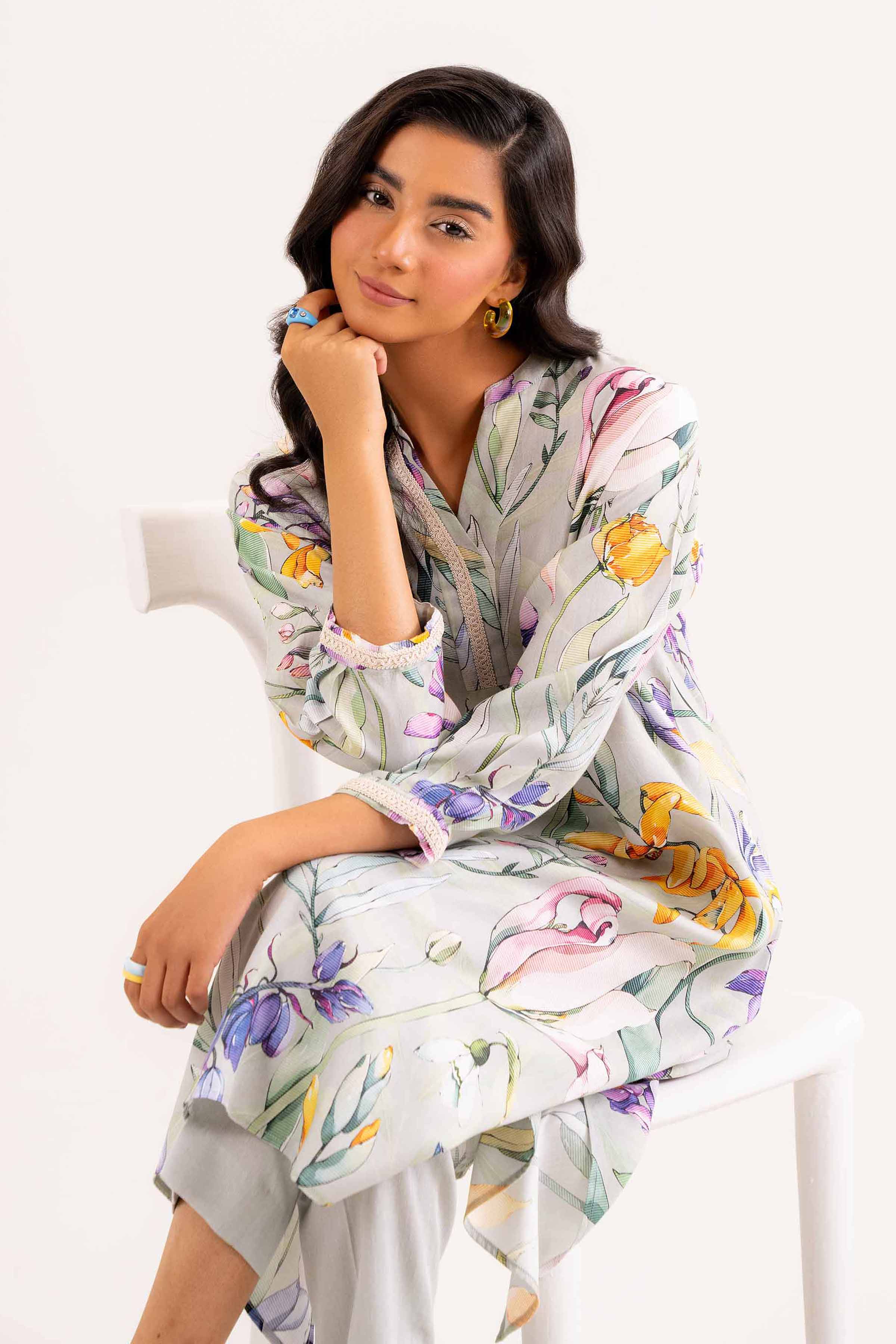 2 Piece - Printed Suit - PW24-252 - Image 2